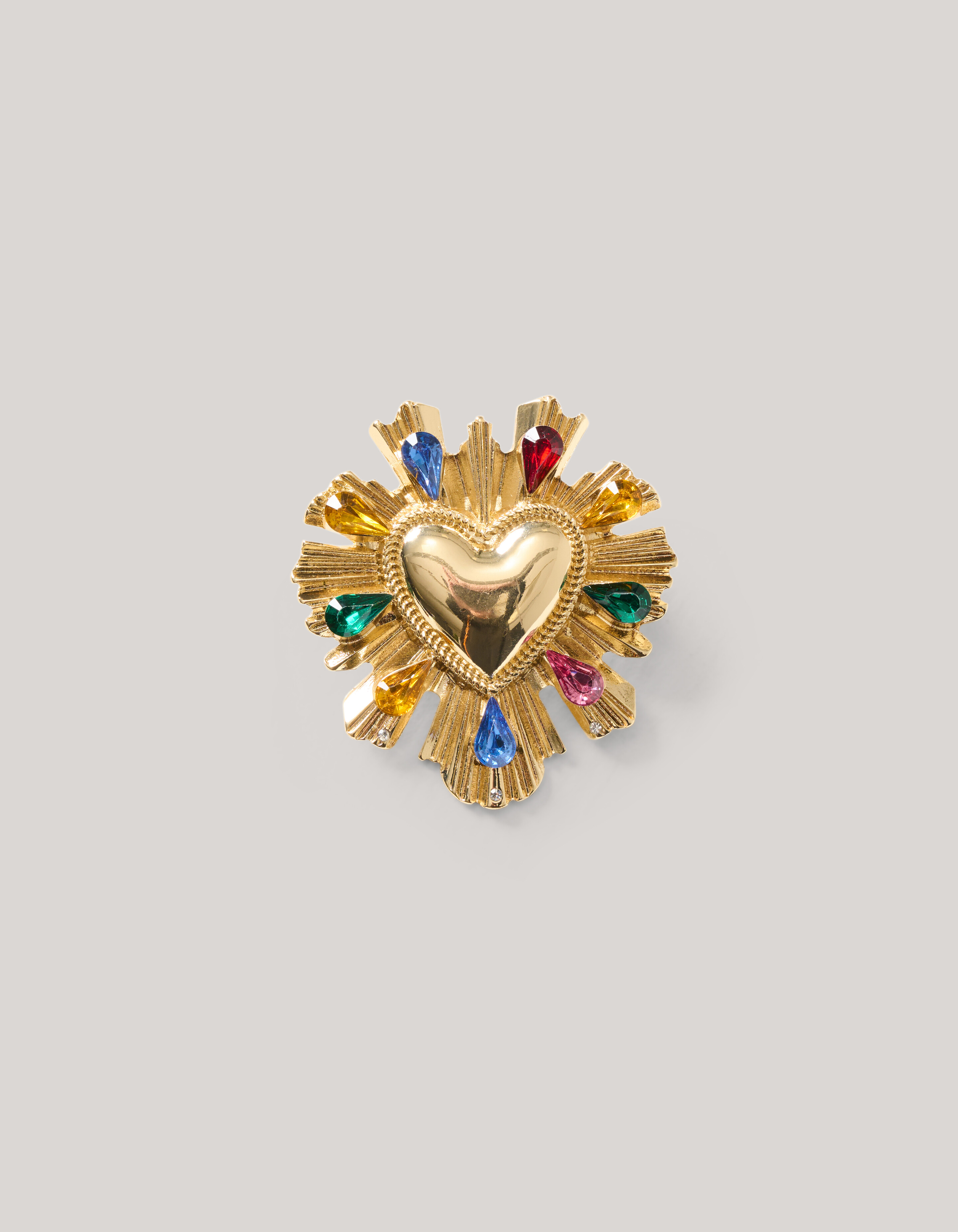 Heart Broche Goud SHOEBY ACCESSOIRES