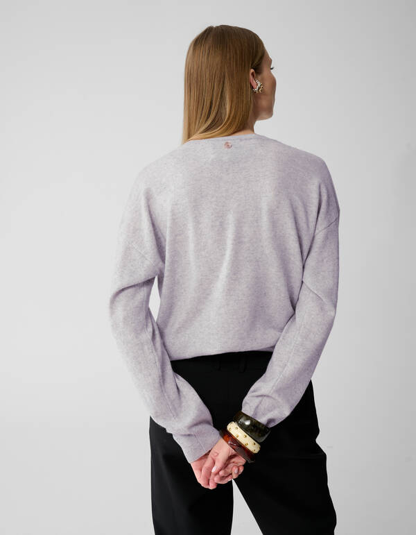 Gebreide Trui Lichtgrijs By Lonneke SHOEBY WOMEN