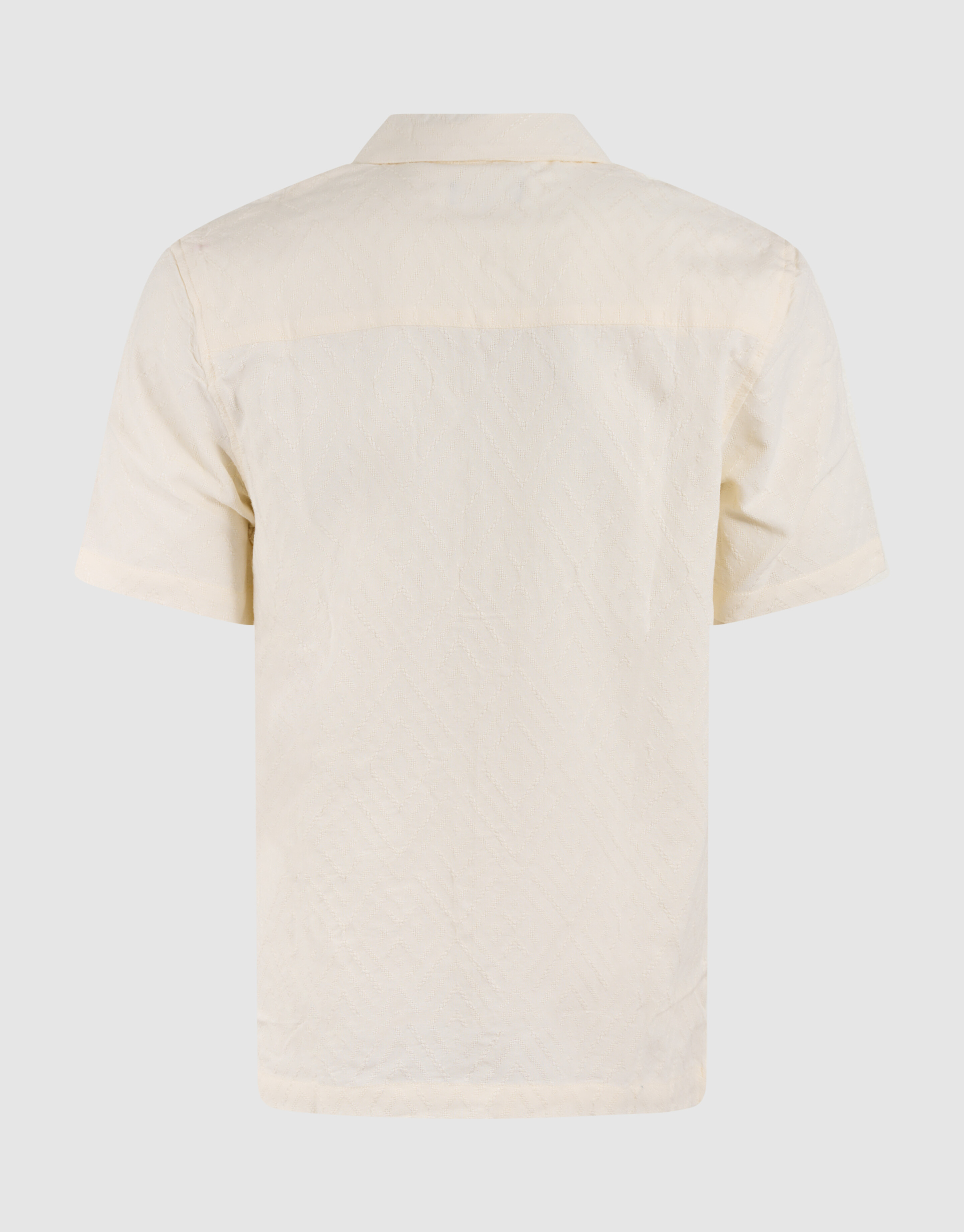 Jacquard Shirt Gebroken Wit SHOEBY MEN