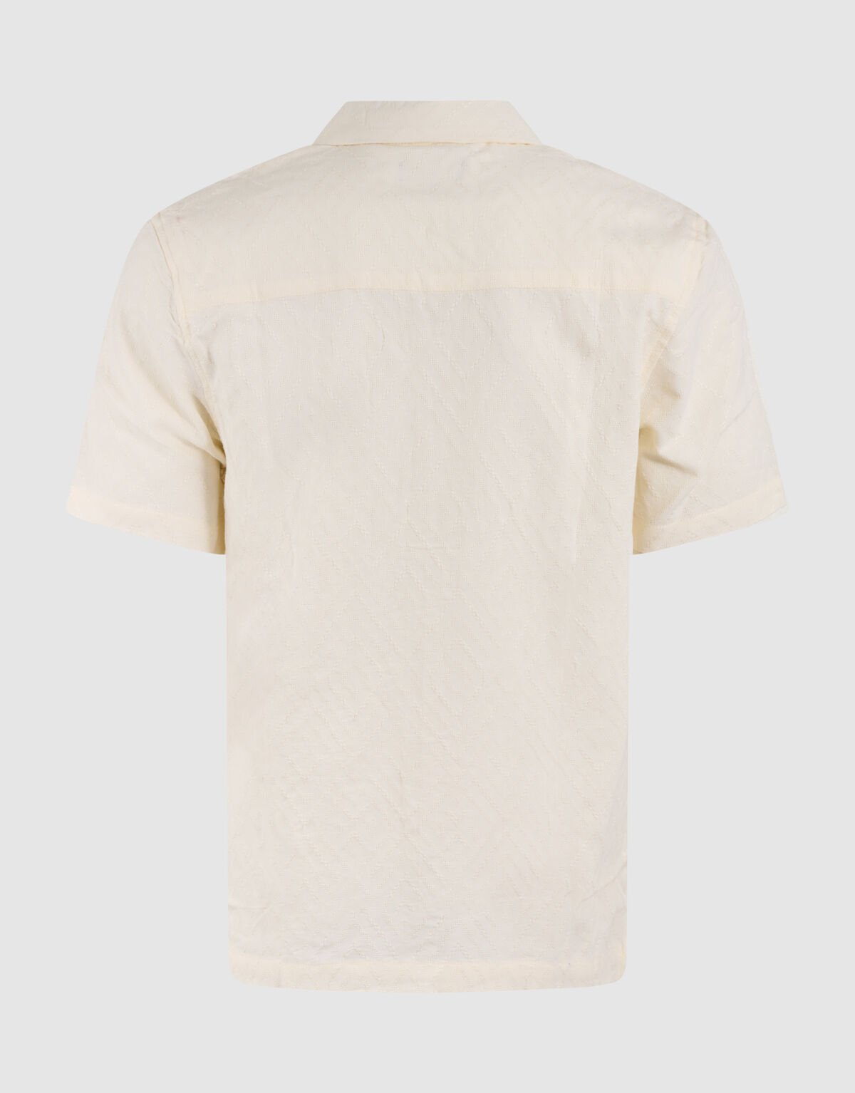 Jacquard Shirt Gebroken Wit SHOEBY MEN