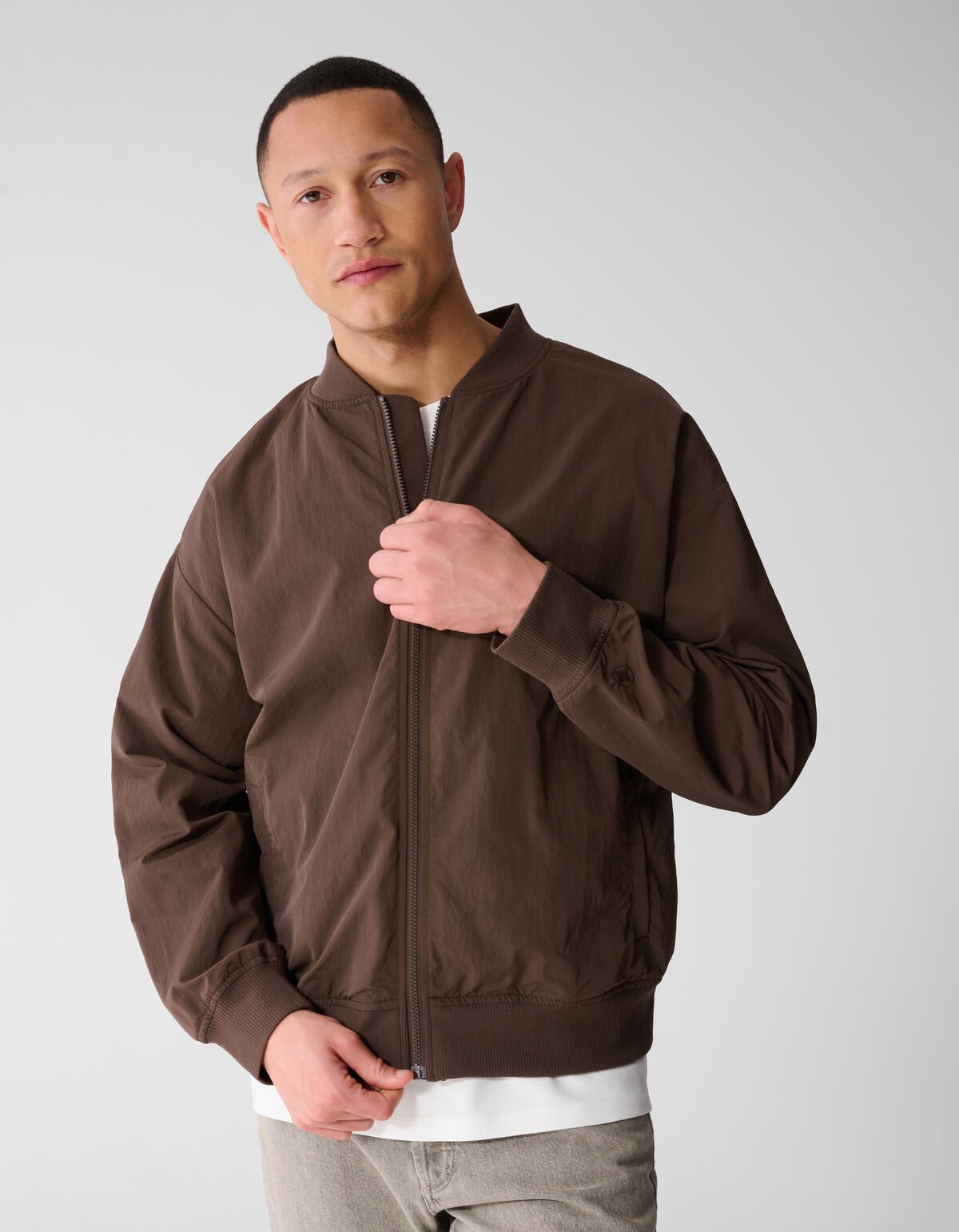 Bomber Jack Donkerbruin SHOEBY MEN