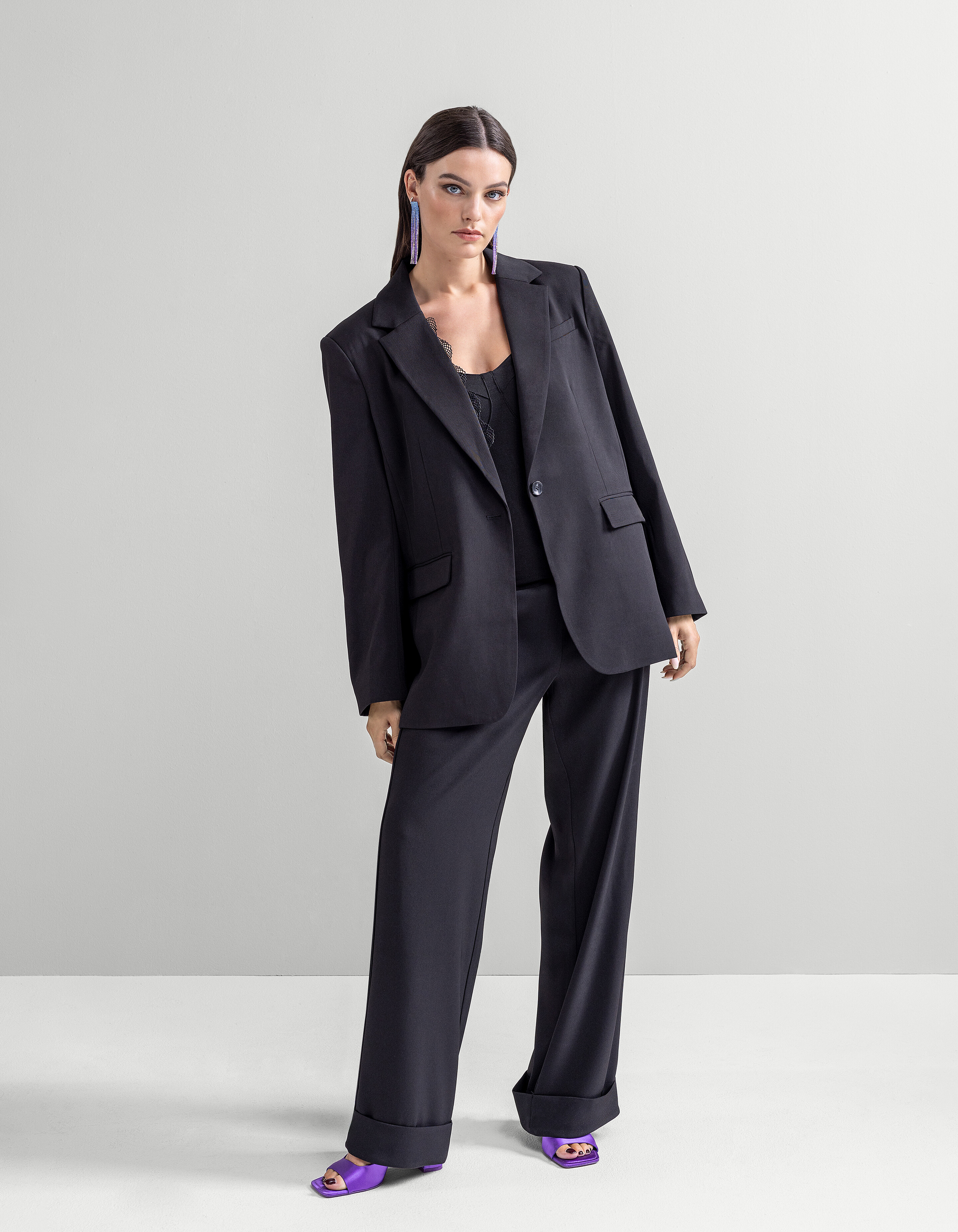 Kanten Blazer Zwart By Mieke SHOEBY WOMEN