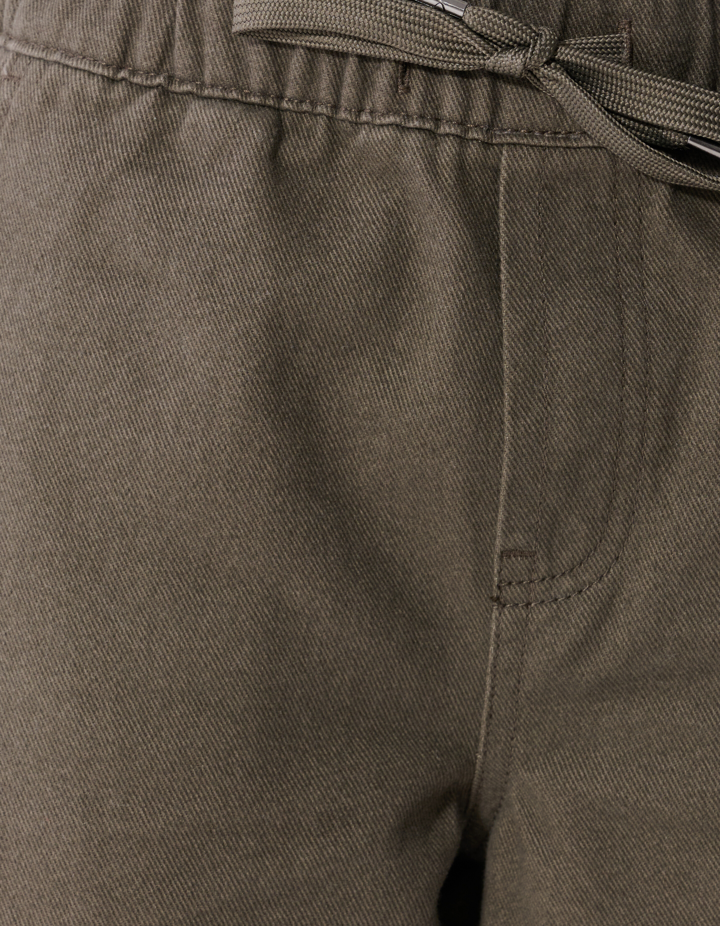 Twill Barrel Fit Broek Donkergroen SHOEBY BOYS
