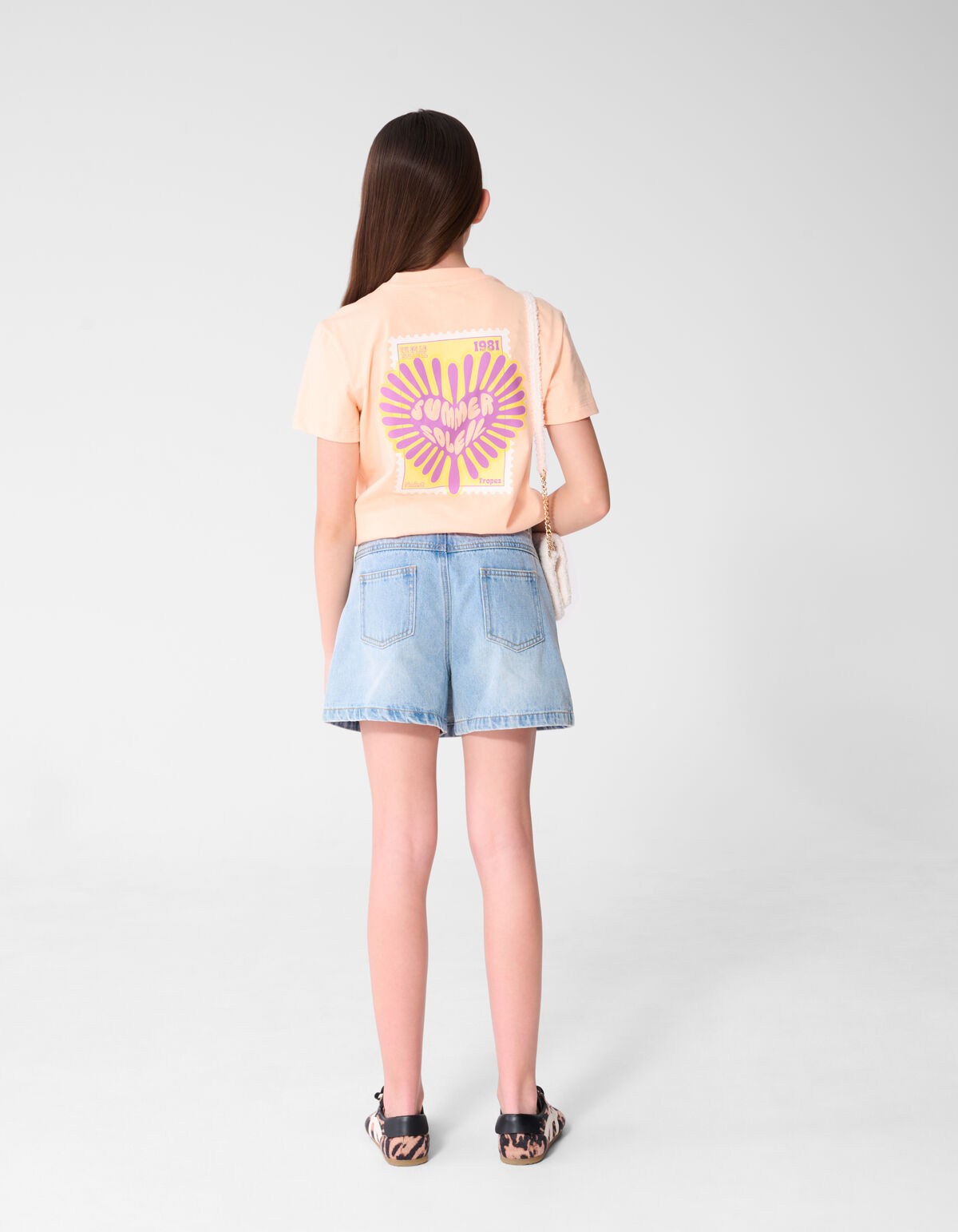 Summer Soleil T-shirt Lichtoranje SHOEBY GIRLS