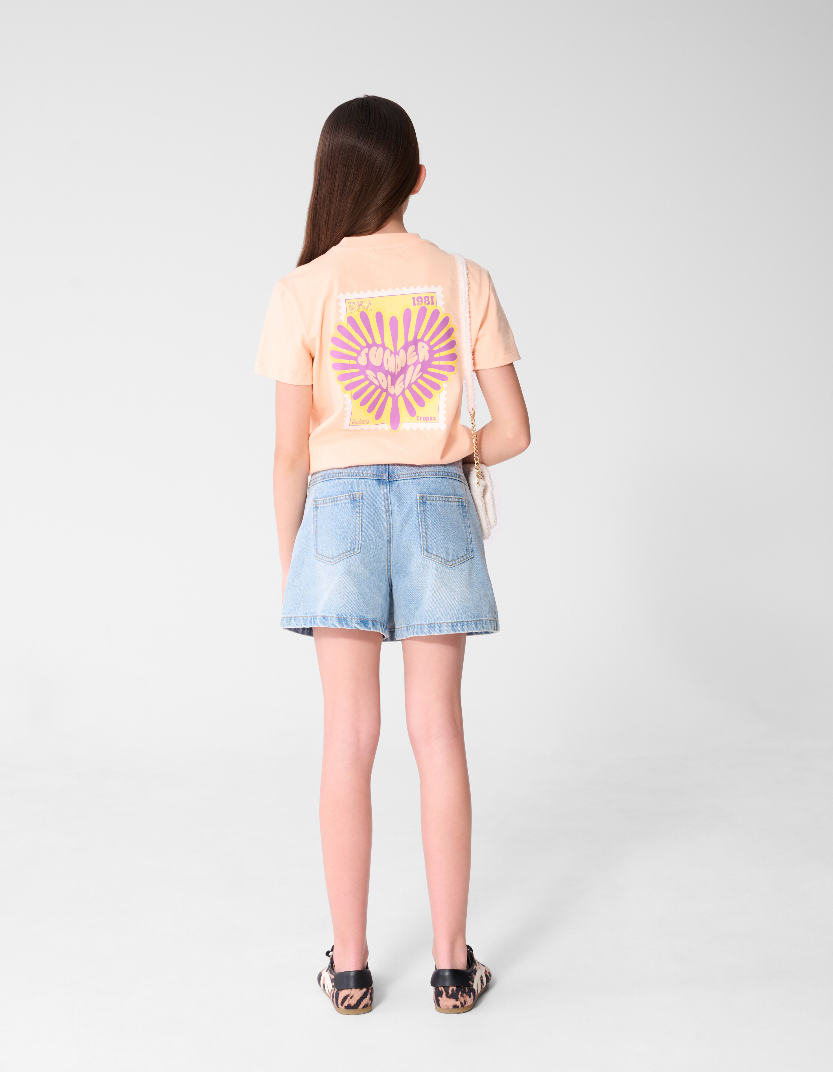 Summer Soleil T-shirt Lichtoranje SHOEBY GIRLS
