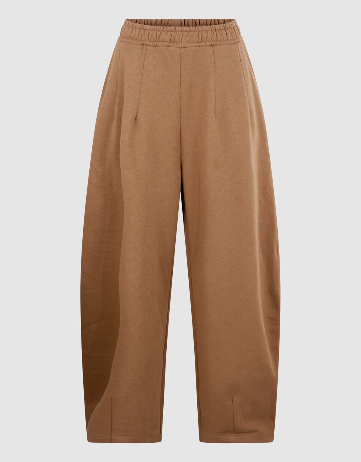 Loose Fit Sweat Broek Bruin SHOEBY WOMEN