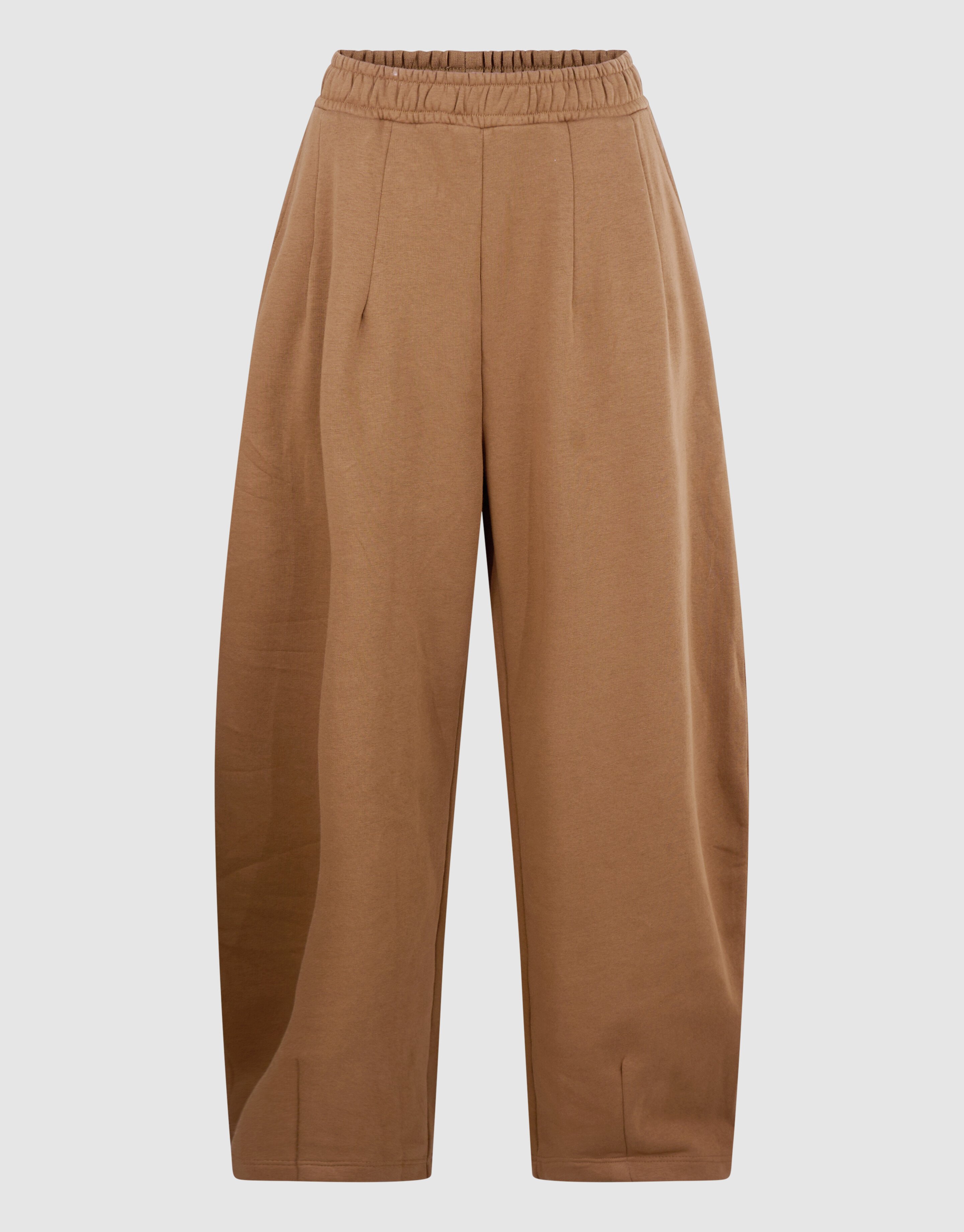 Loose Fit Sweat Broek Bruin SHOEBY WOMEN