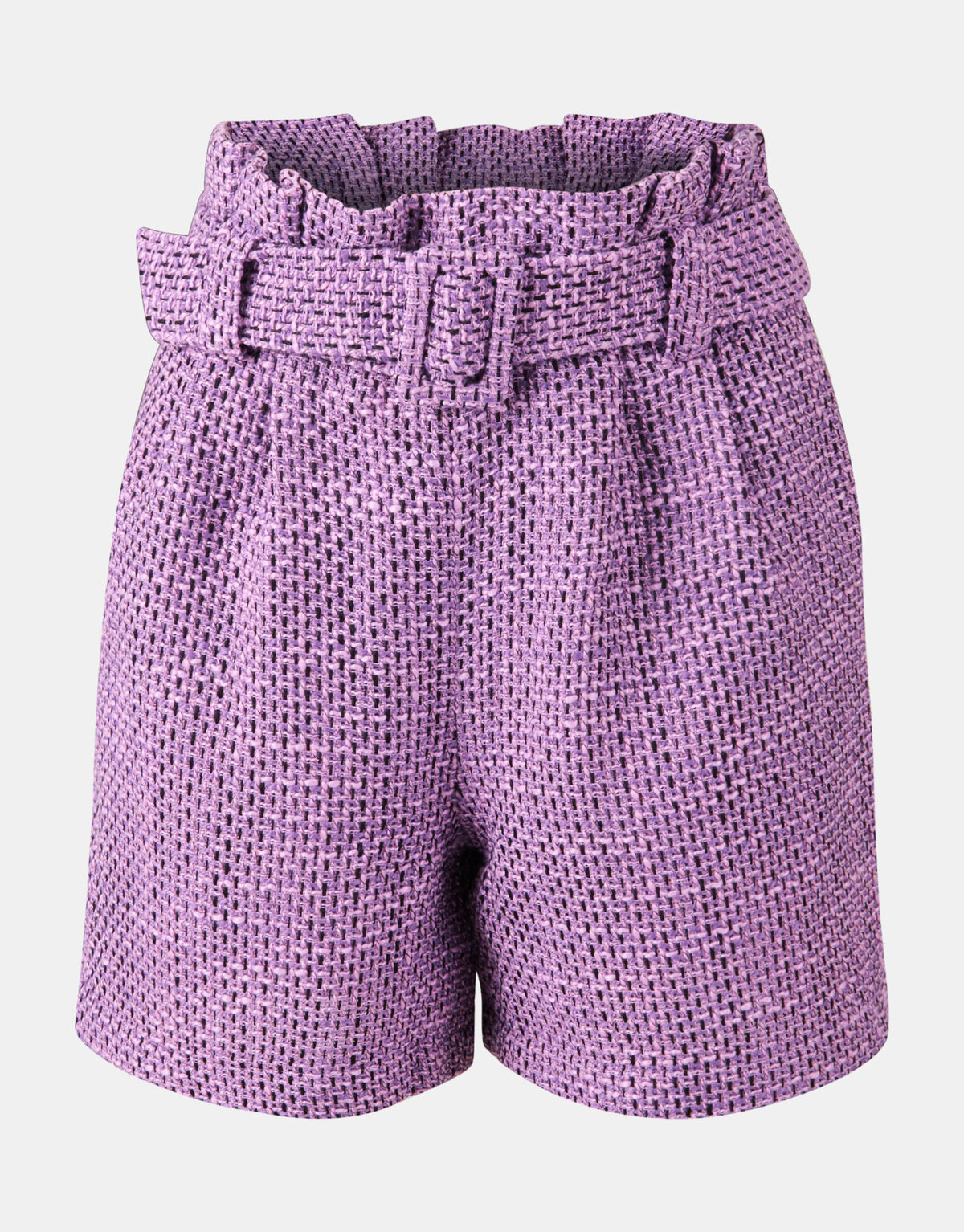 Tweed Short Paars SHOEBY WOMEN