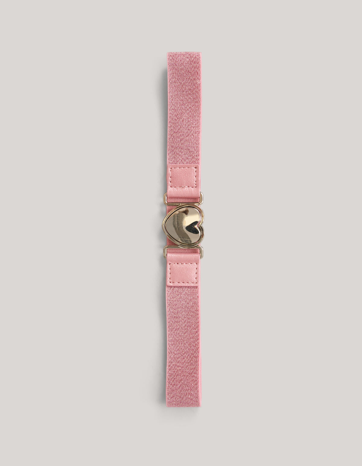 Elastieken Heart Riem Roze SHOEBY ACCESSOIRES