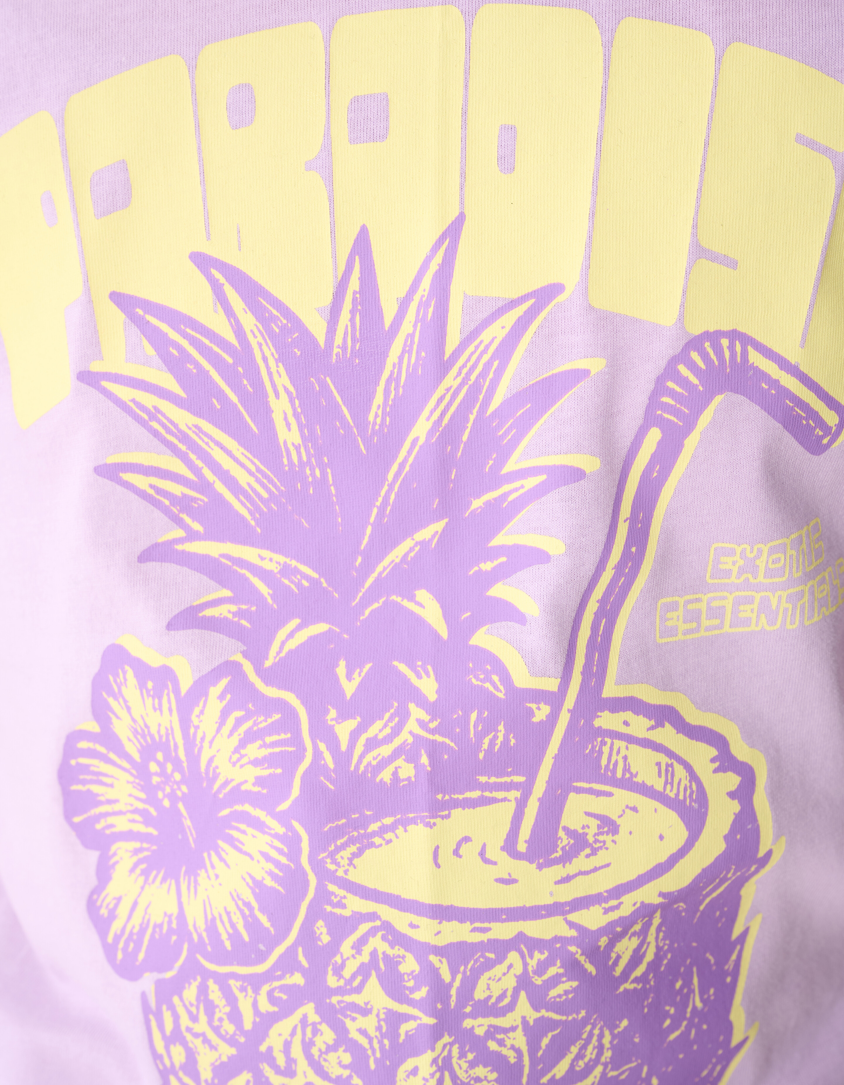 Paradise Artwork T-shirt Lichtpaars SHOEBY GIRLS