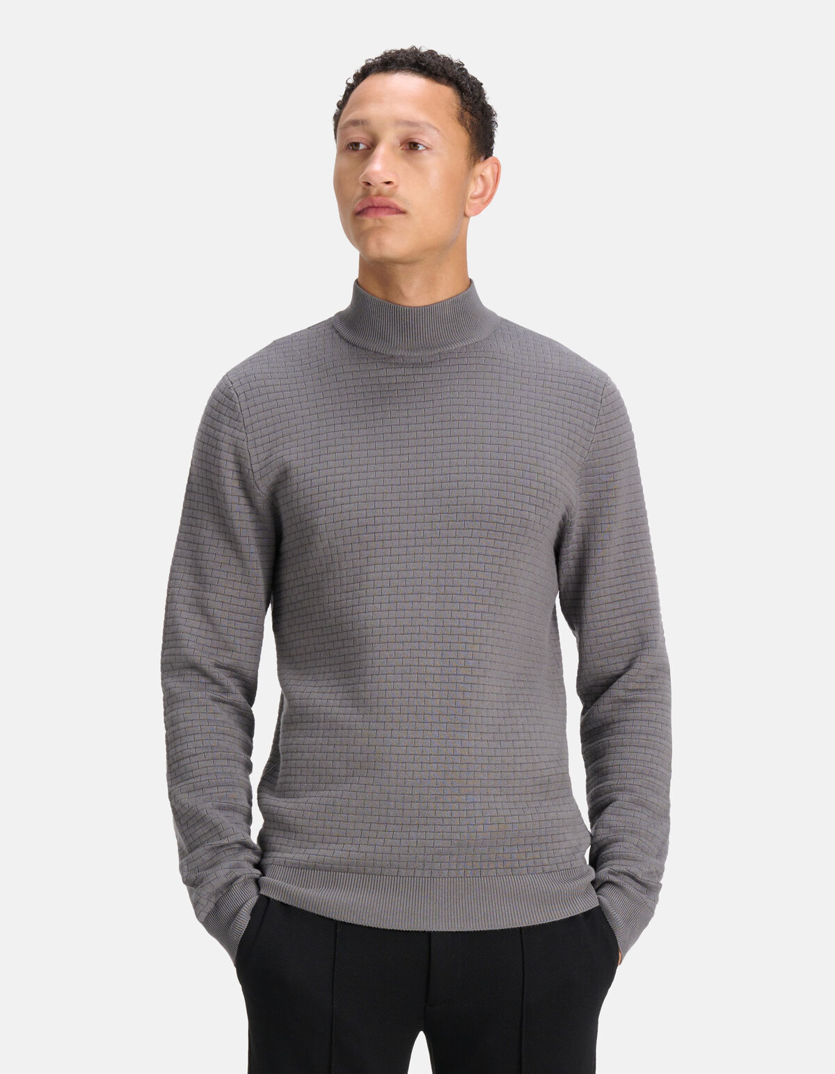 Geblokte Coltrui Grijs SHOEBY MEN