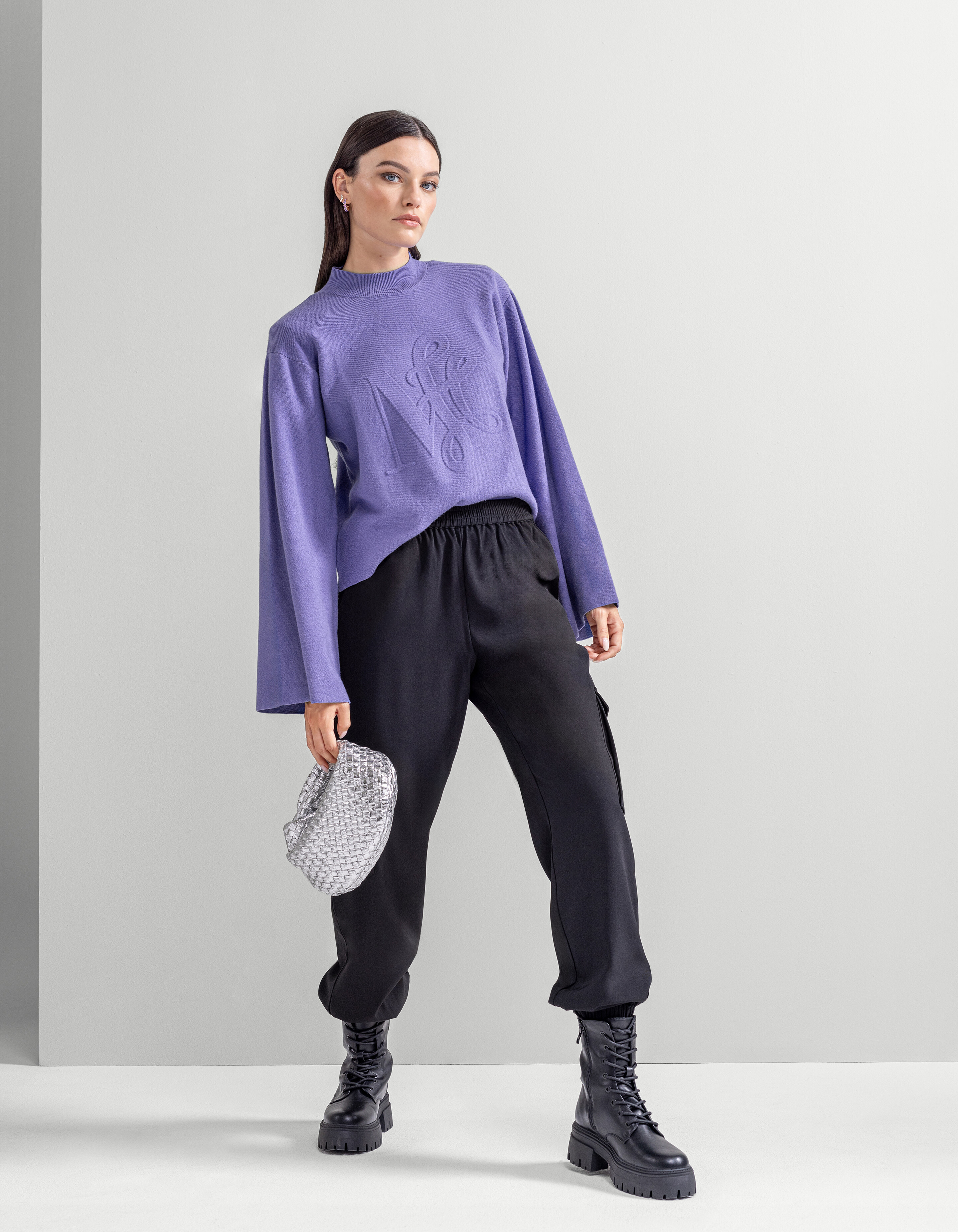 Artwork Trui Paars By Mieke SHOEBY WOMEN