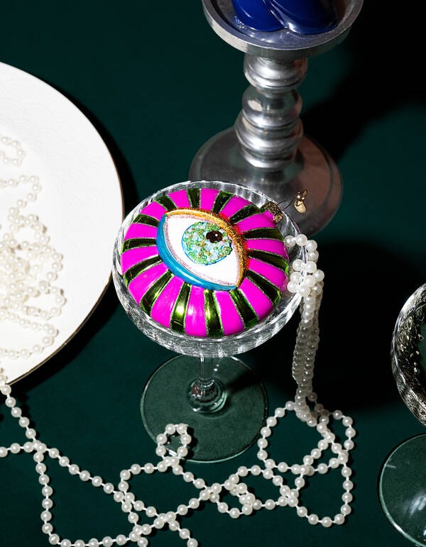 Eye Kerstbal Multicolor By Fred SHOEBY ACCESSOIRES