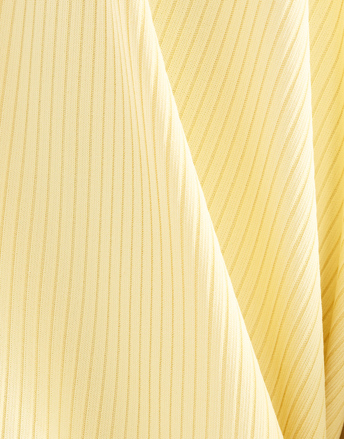 Rib Top Lichtgeel SHOEBY WOMEN