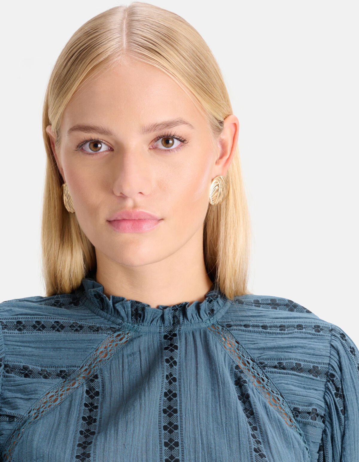 Ronde Oorbellen Goud SHOEBY ACCESSOIRES