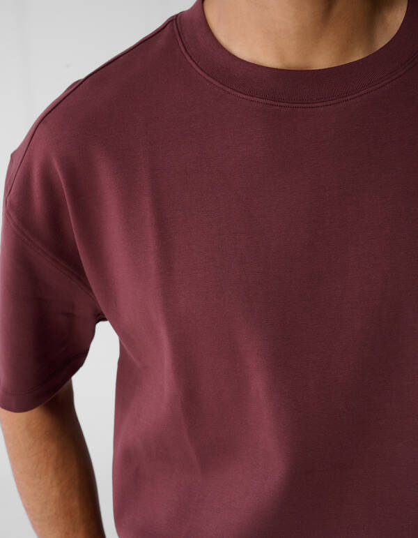 Basis Label T-shirt Rood SHOEBY MEN
