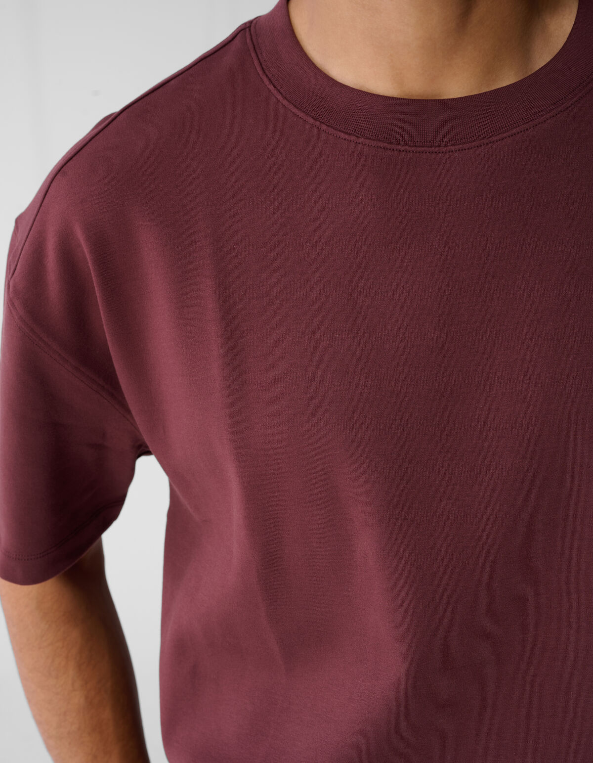 Basis Label T-shirt Rood SHOEBY MEN