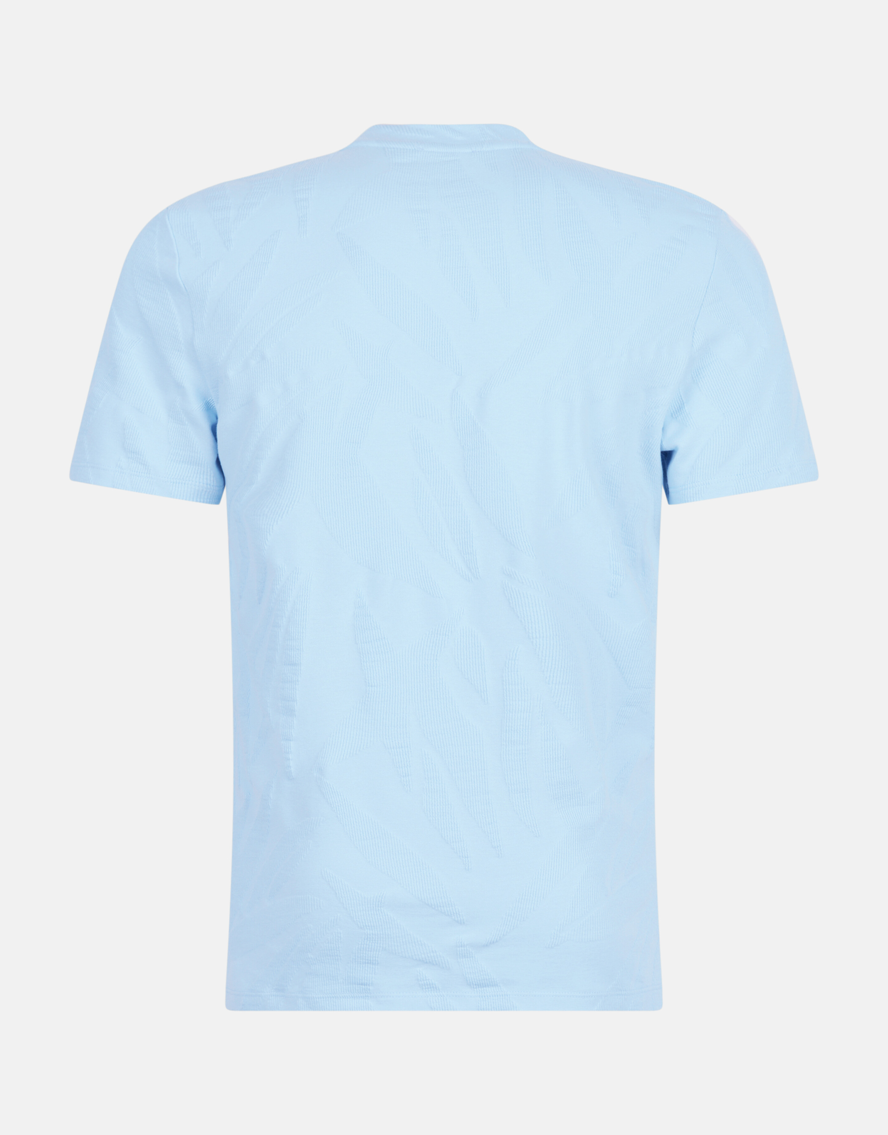 Structuur T-shirt Lichtblauw SHOEBY MEN