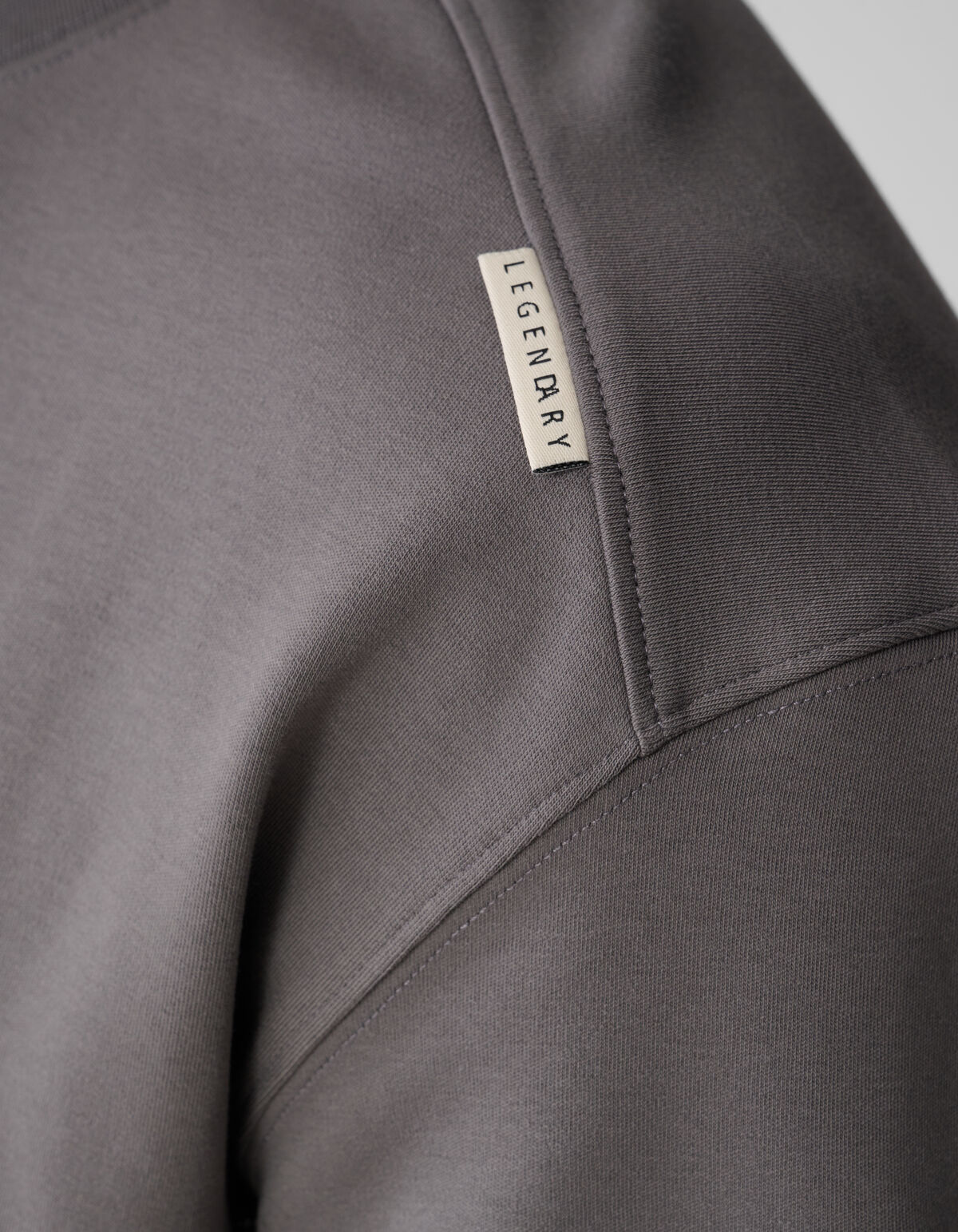 Label T-shirt Donkergroen SHOEBY MEN