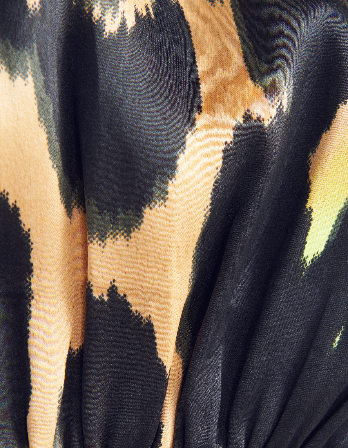 Leopard Midi Jurk Bruin SHOEBY WOMEN