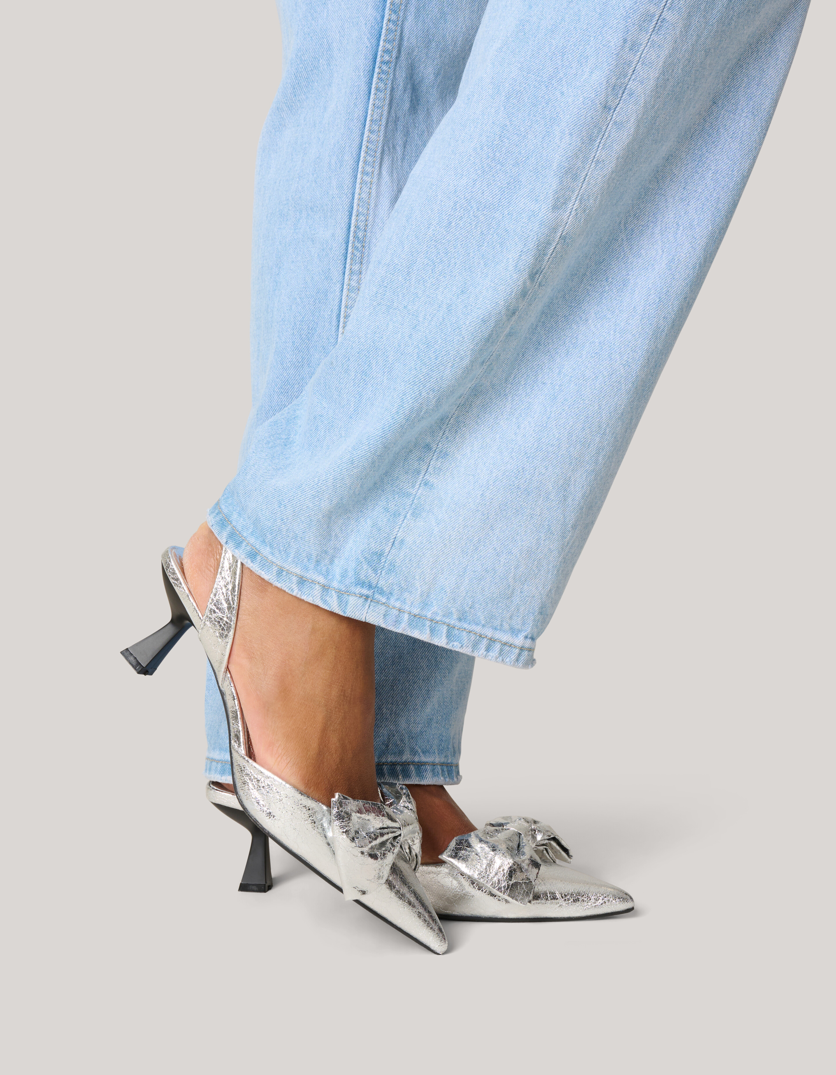 Strik Hakken Zilver SHOEBY SHOES