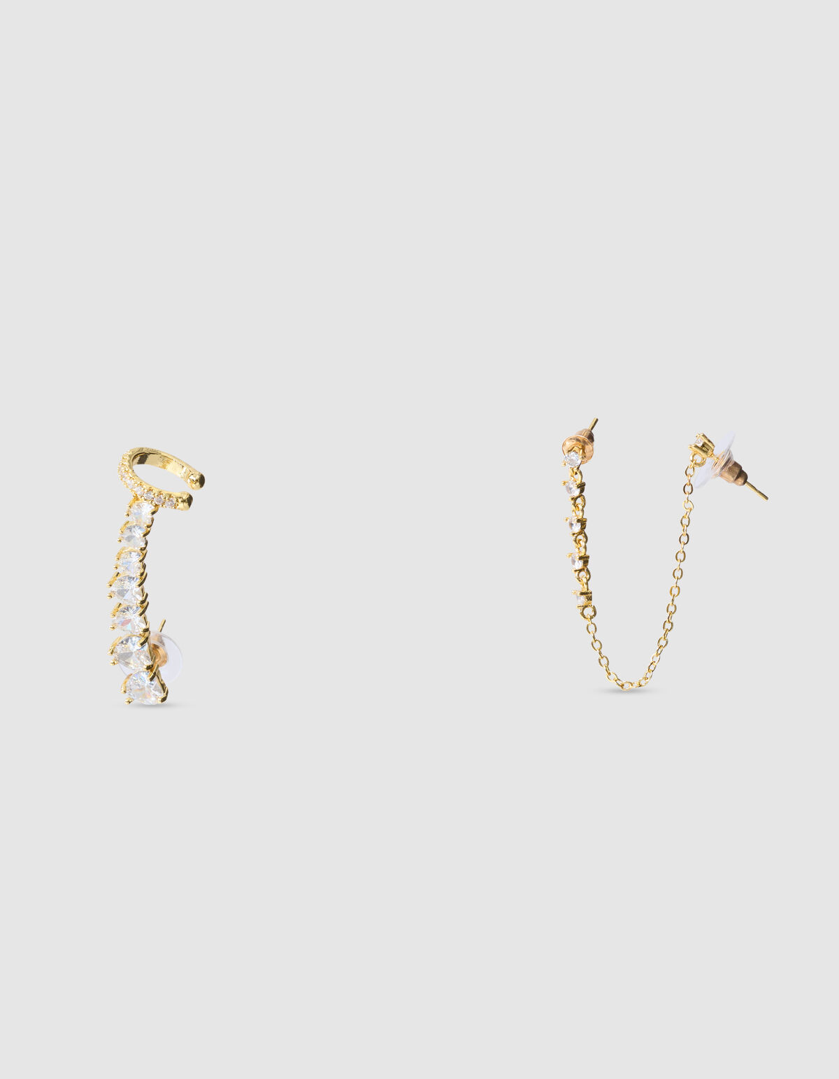 Strass Earcuff Set Goud SHOEBY ACCESSOIRES