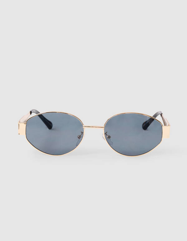 Metallic Zonnebril Zwart SHOEBY ACCESSOIRES