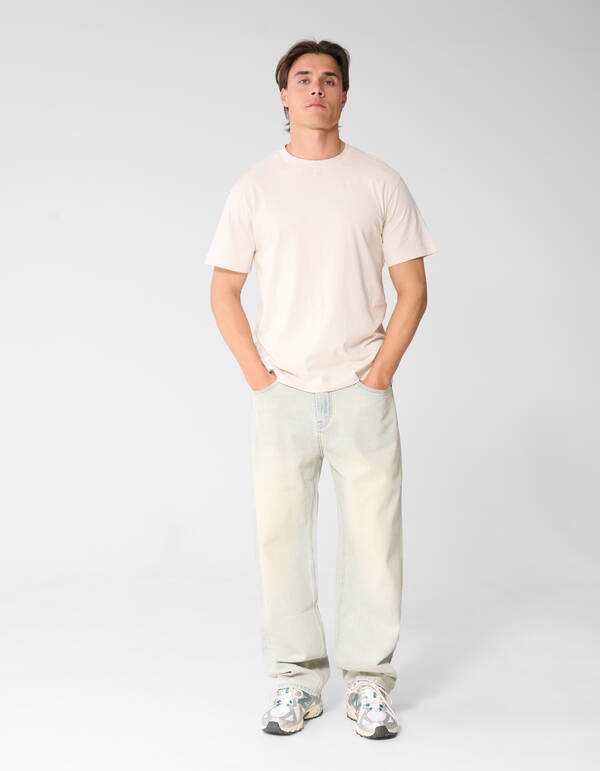 Baggy Fit Jeans Bleached L34 SHOEBY MEN