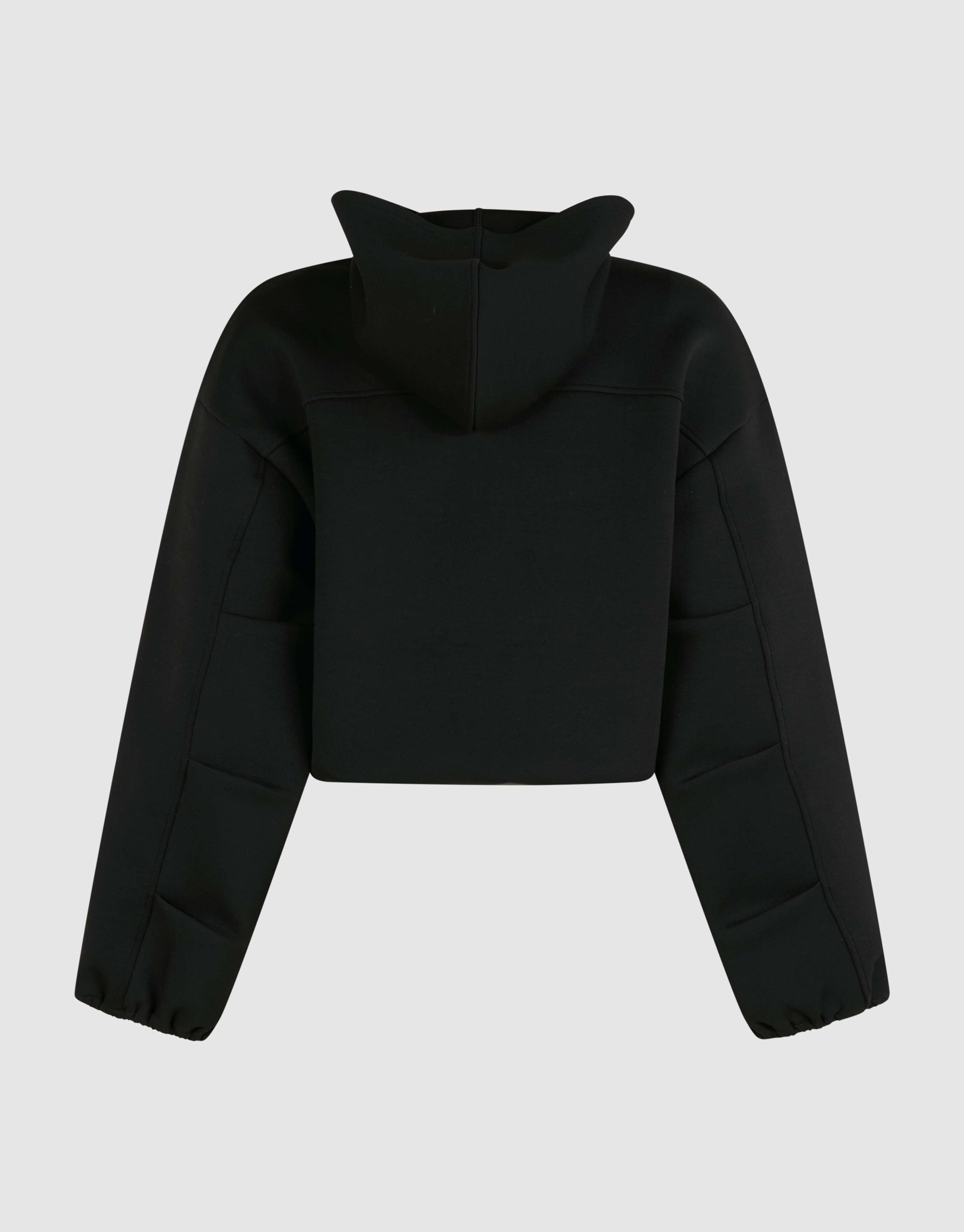 Zipper Hood Vest Zwart SHOEBY WOMEN