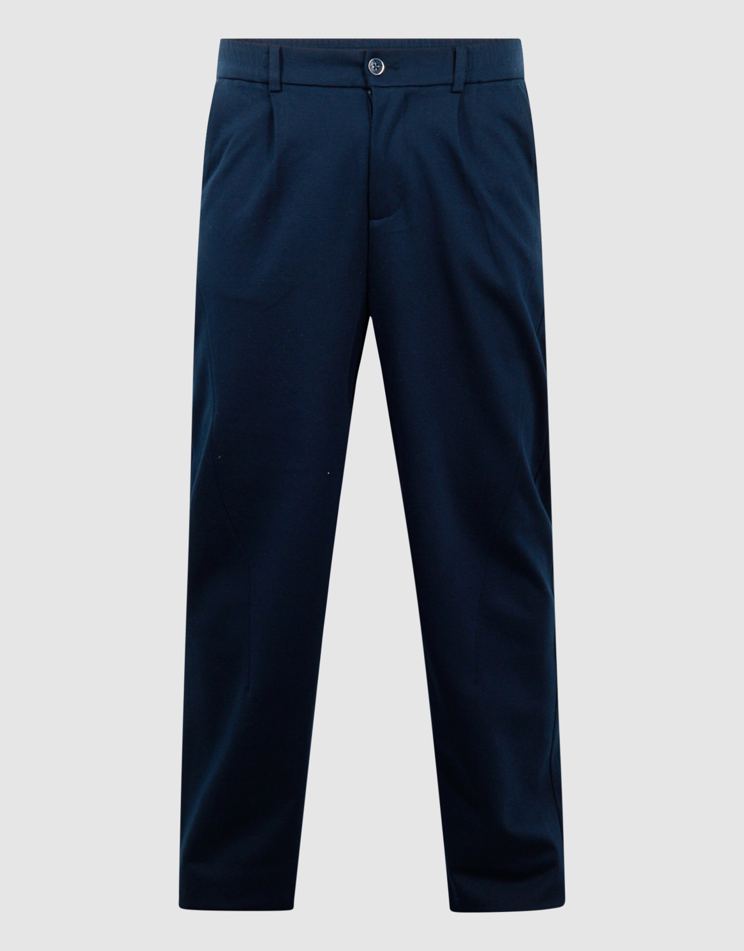 Regular Fit Broek Donkerblauw SHOEBY MEN