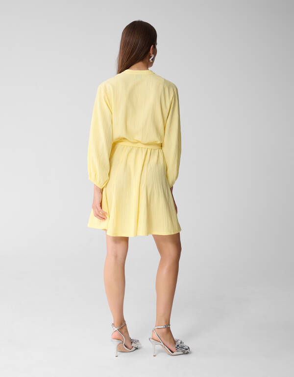 Mini Jurk Lichtgeel SHOEBY WOMEN