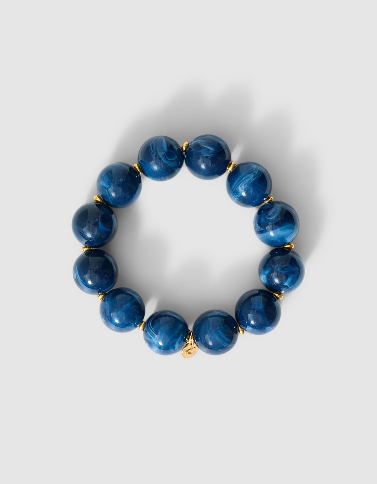 Beaded Armband Donkerblauw SHOEBY ACCESSOIRES