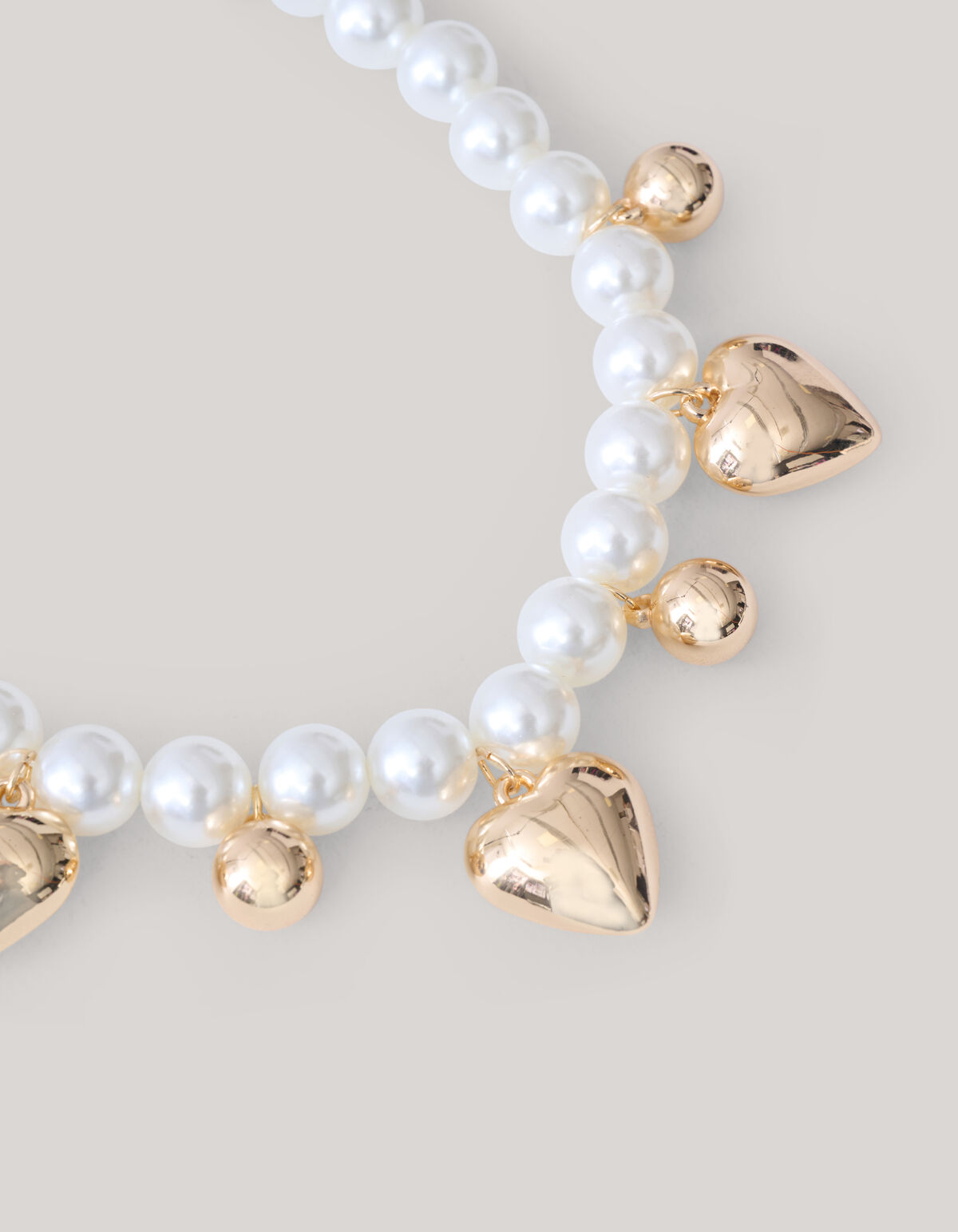 Parel Ketting Goud SHOEBY ACCESSOIRES