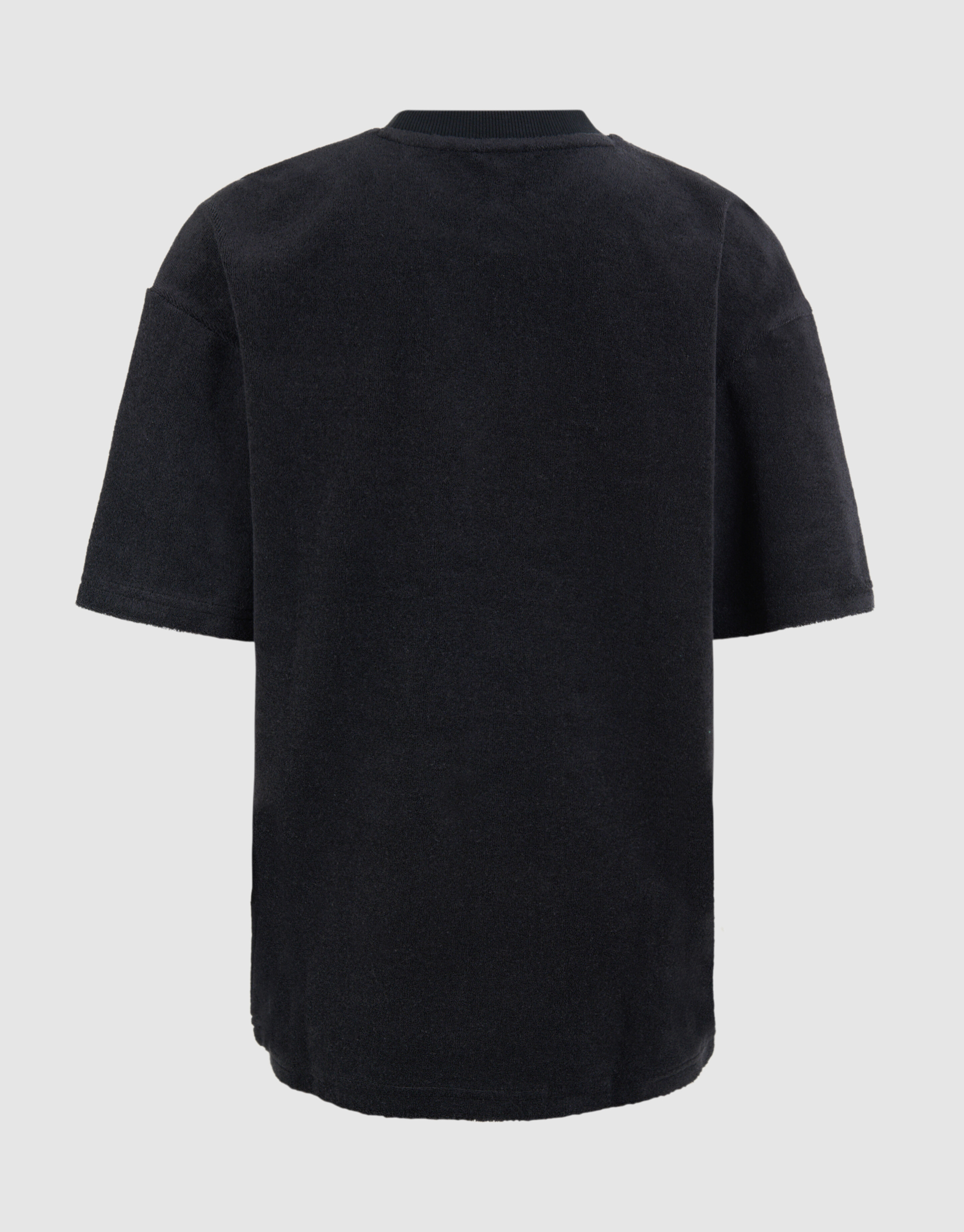 Towling T-shirt Zwart SHOEBY BOYS