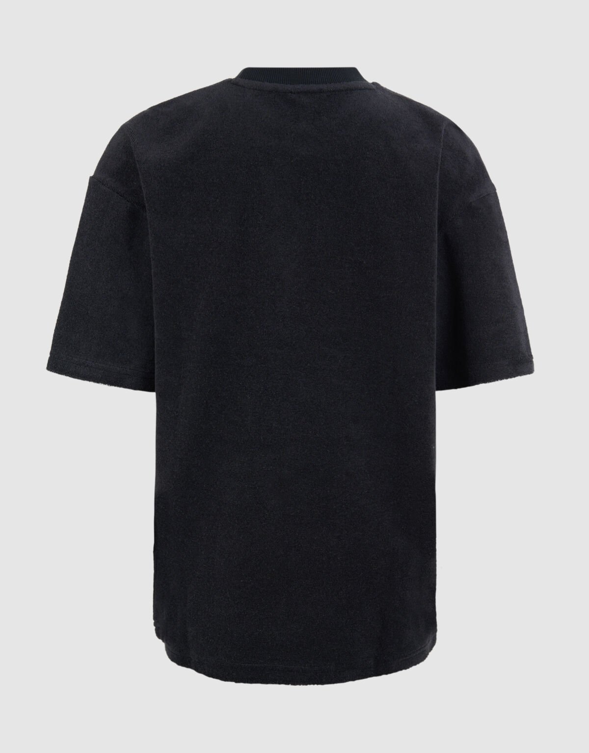 Towling T-shirt Zwart SHOEBY BOYS
