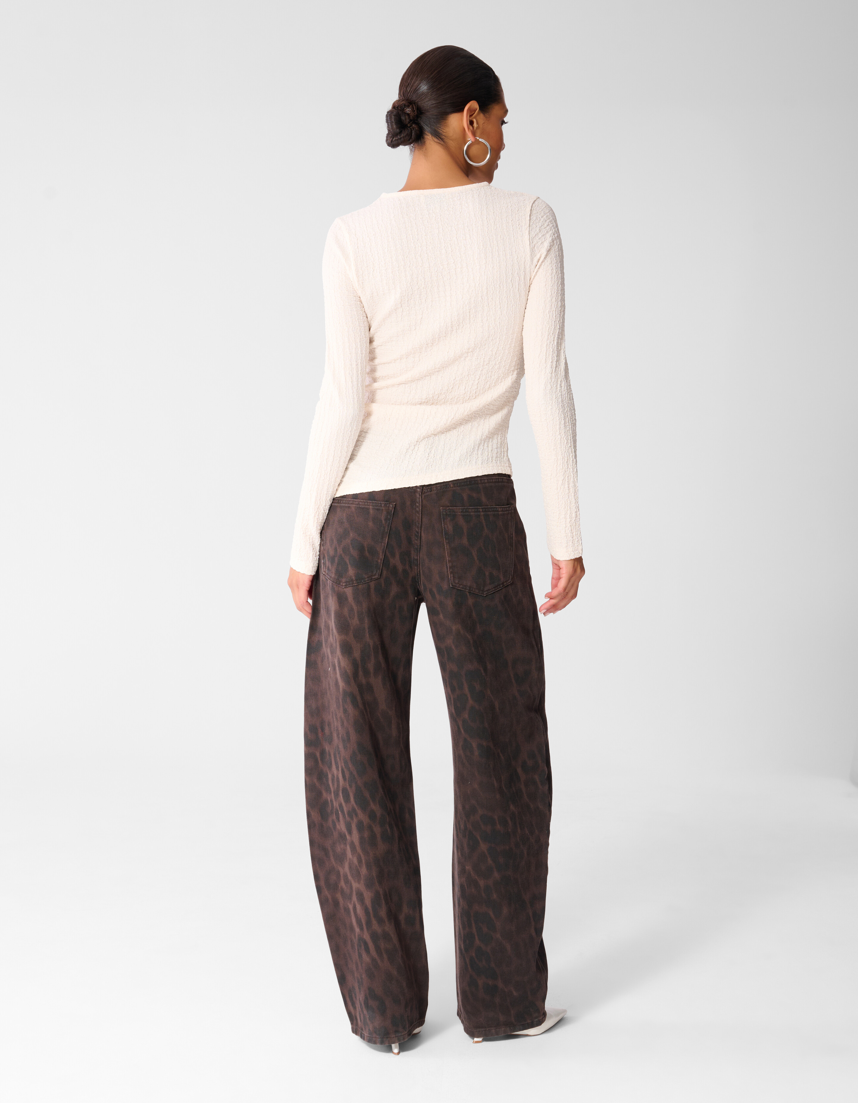 Asymmetrische Top Ecru SHOEBY WOMEN