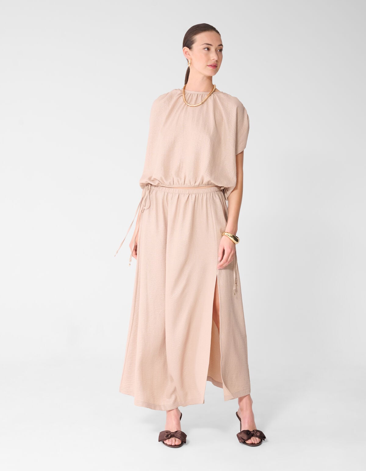 Glitter Twist Rok Zand SHOEBY WOMEN