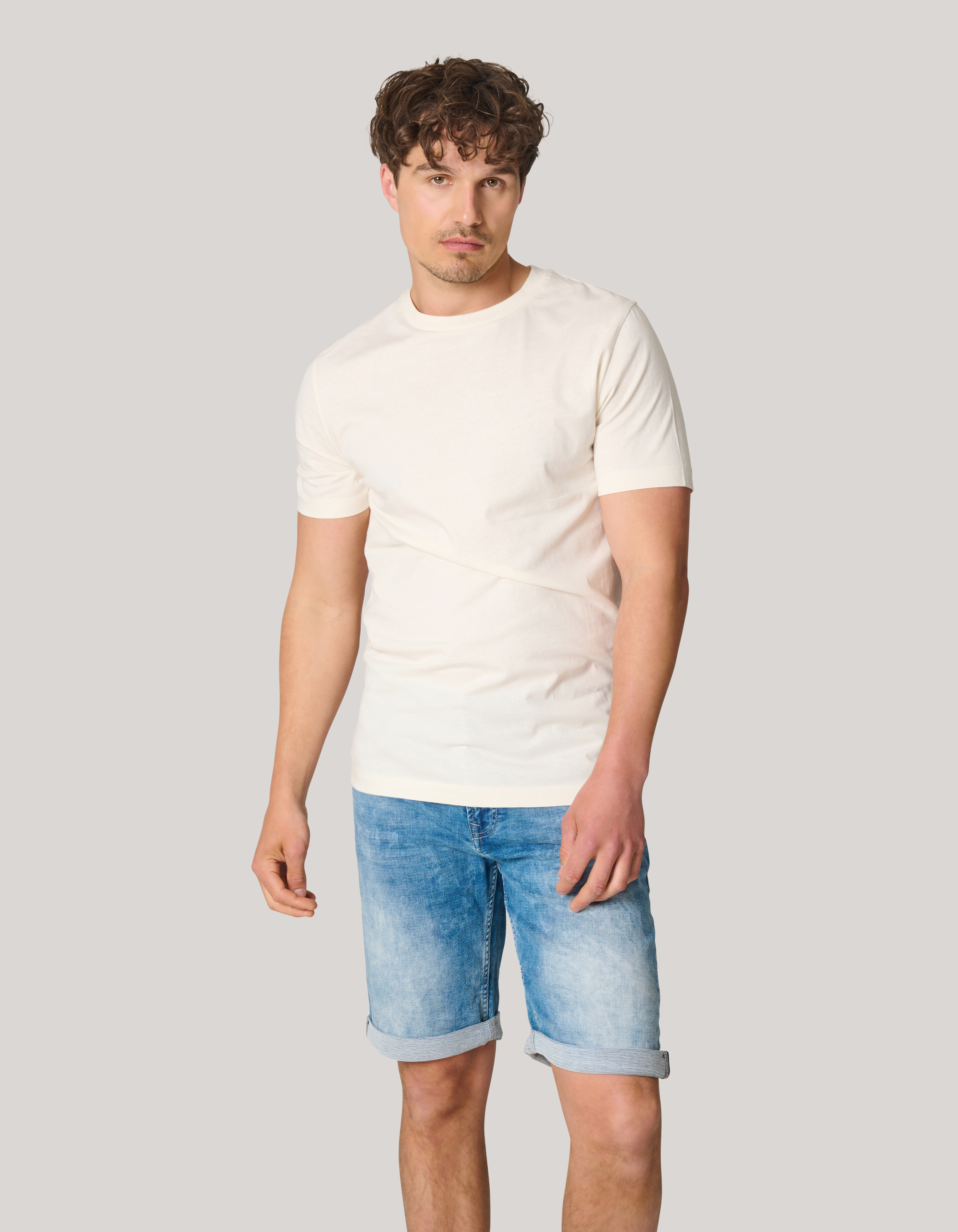 Jog Denim Short Mediumstone Refill