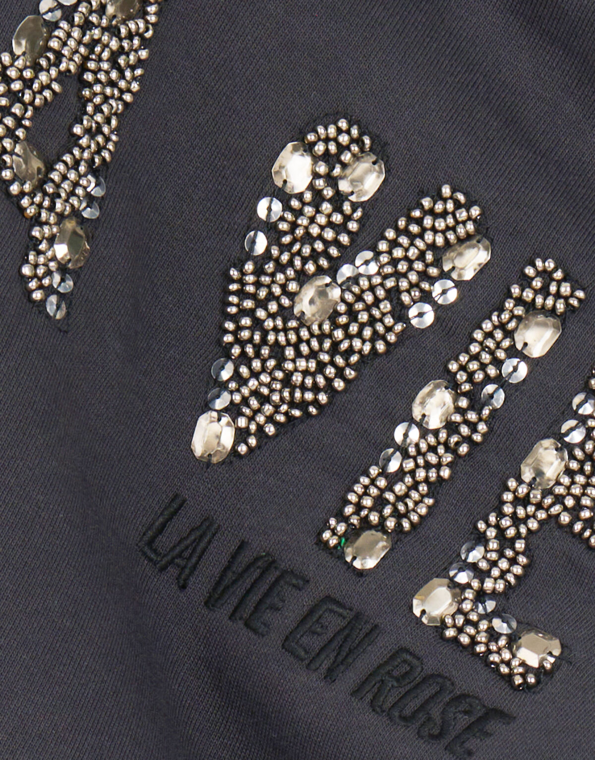 Studs Sweater Donkergrijs SHOEBY GIRLS