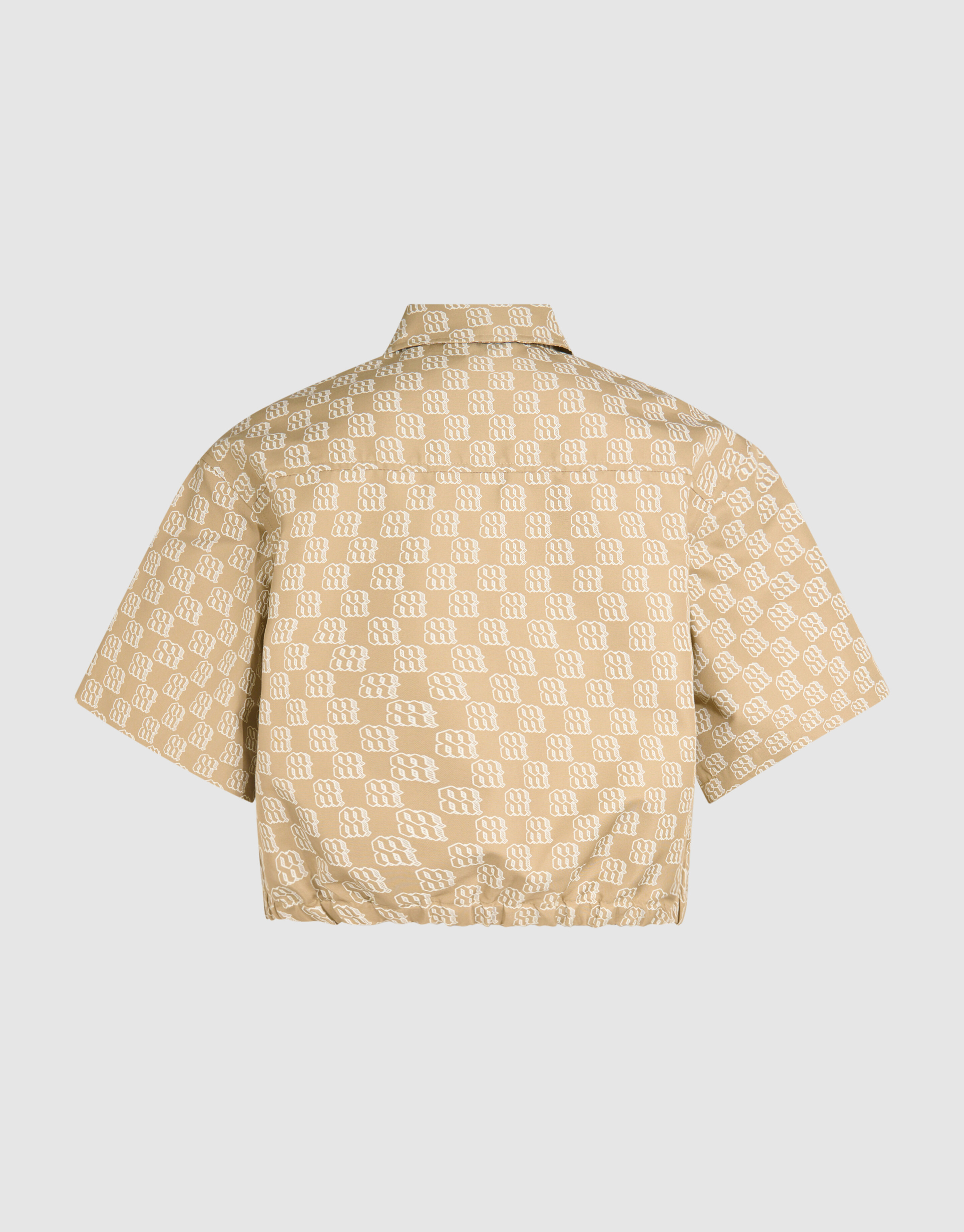 Cropped Printed Blouse Zand By Mieke SHOEBY WOMEN