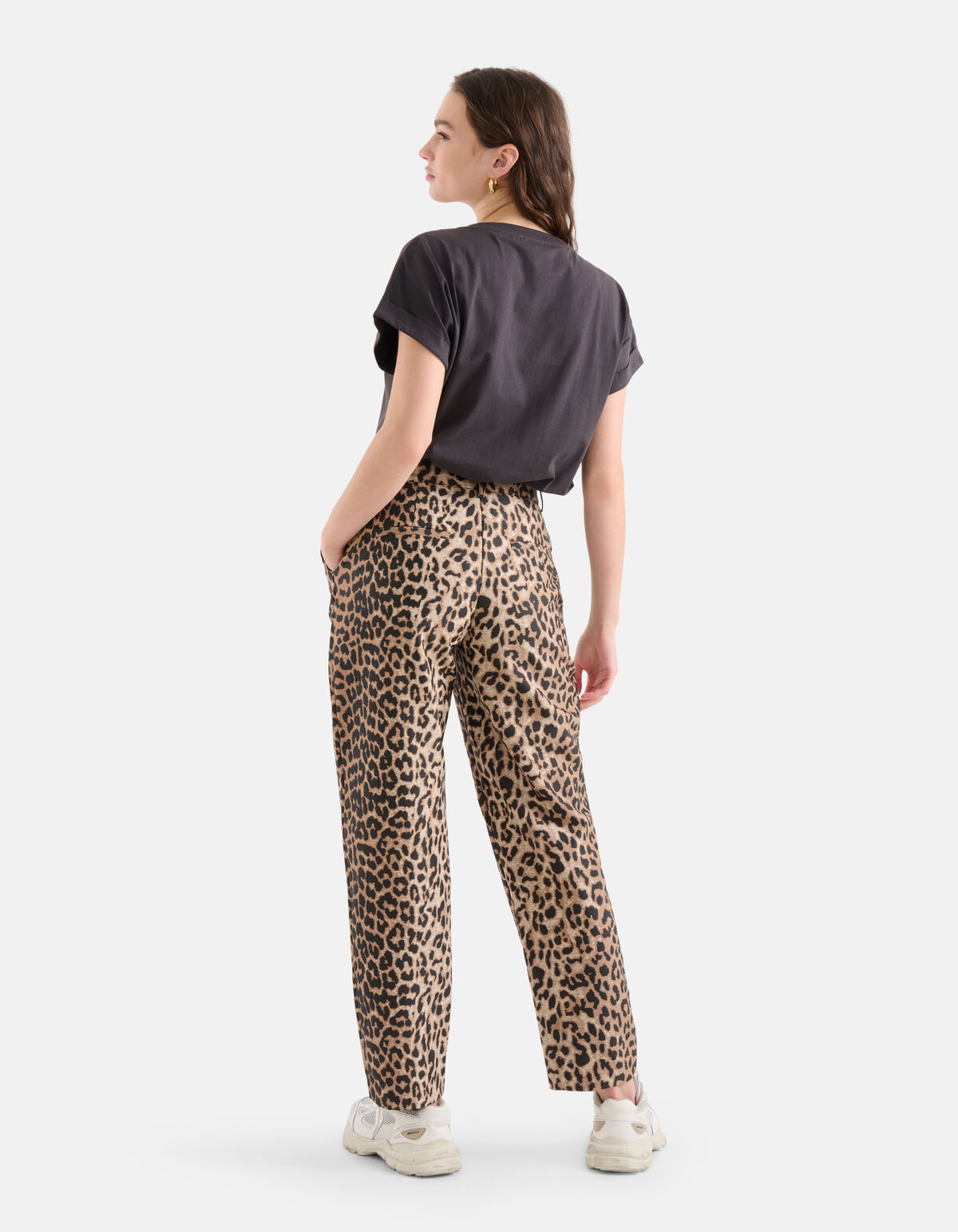 Artwork T-shirt Donkergrijs SHOEBY WOMEN