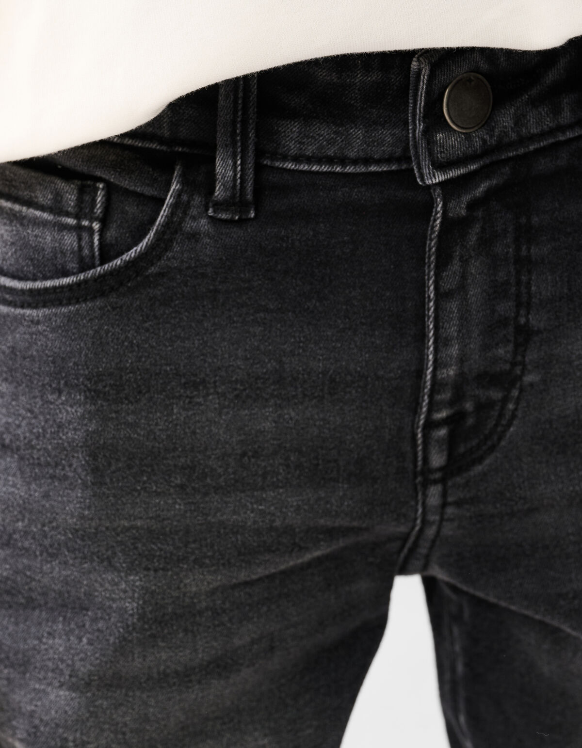 Regular Fit Jeans Zwart SHOEBY BOYS