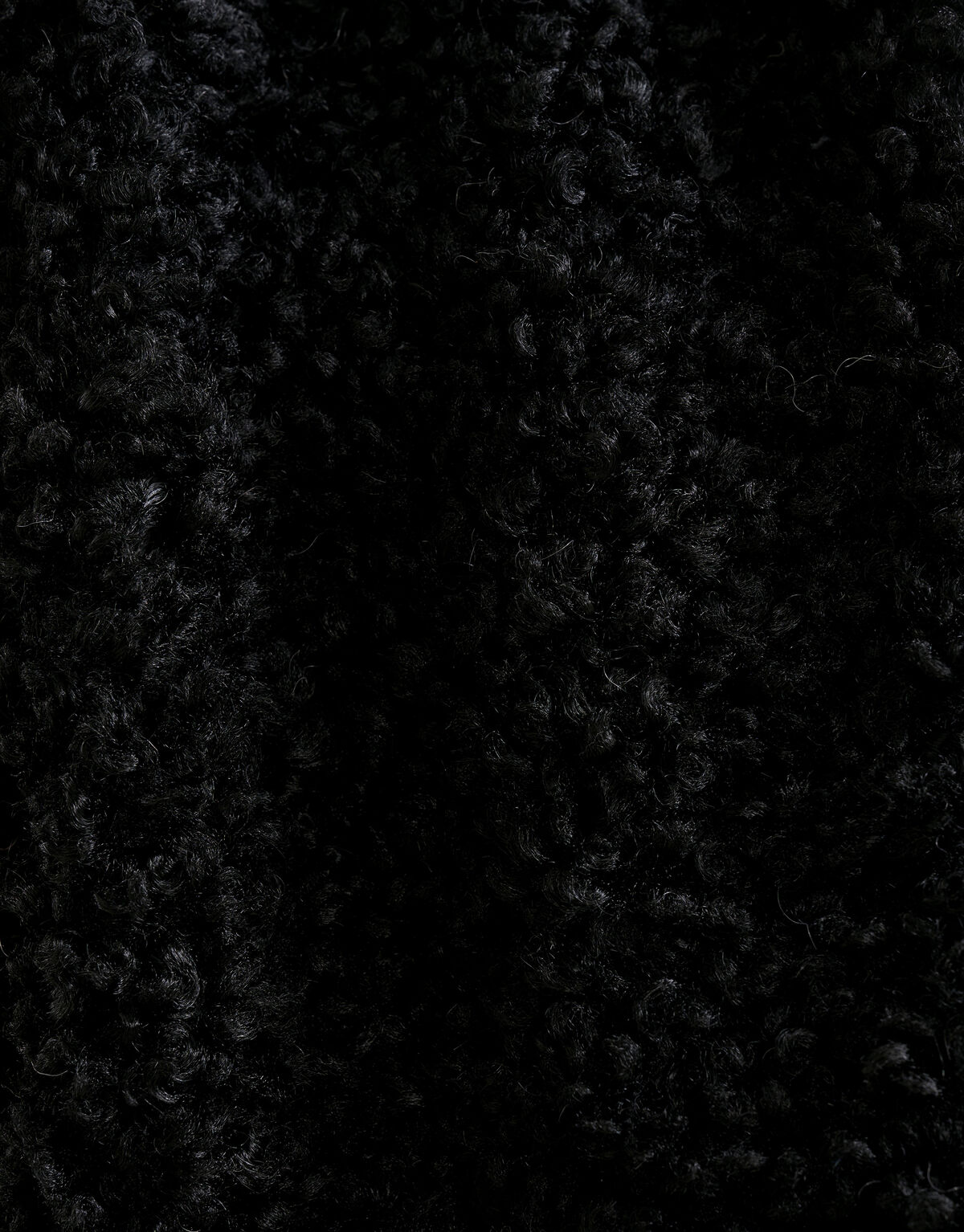 Teddy Gilet Zwart SHOEBY GIRLS