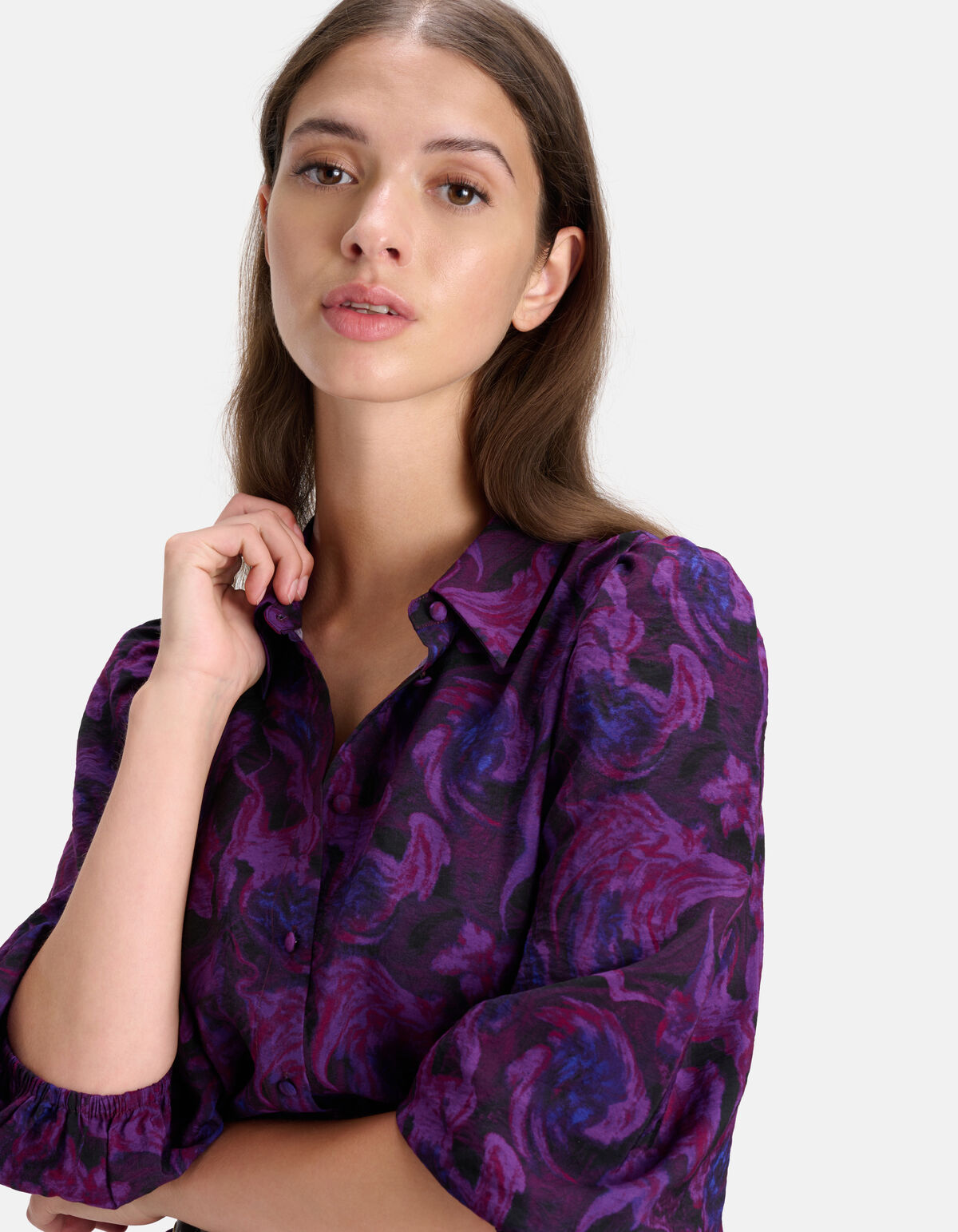 Bloemenprint Jurk Paars SHOEBY WOMEN