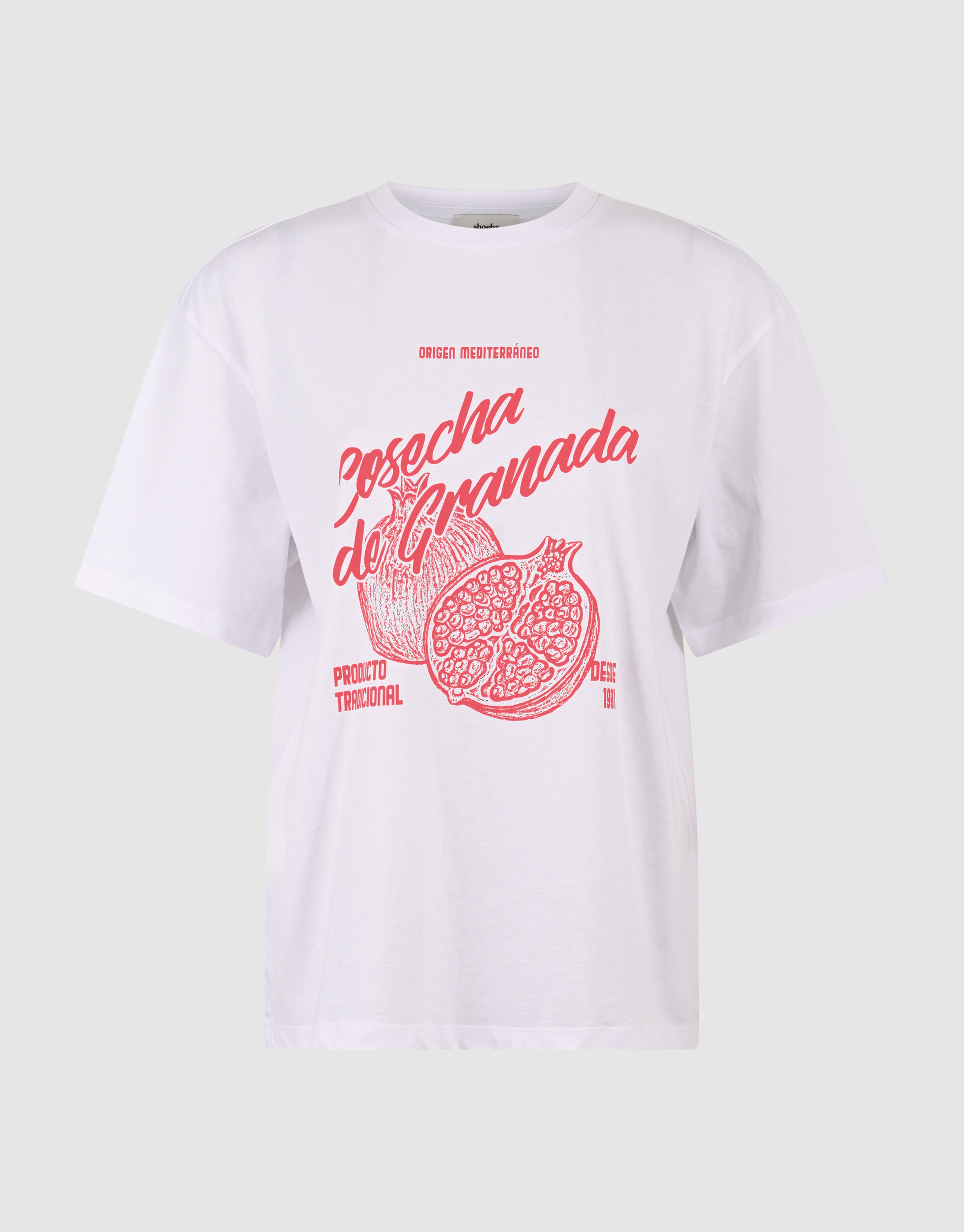 Granada Artwork T-shirt Wit SHOEBY WOMEN