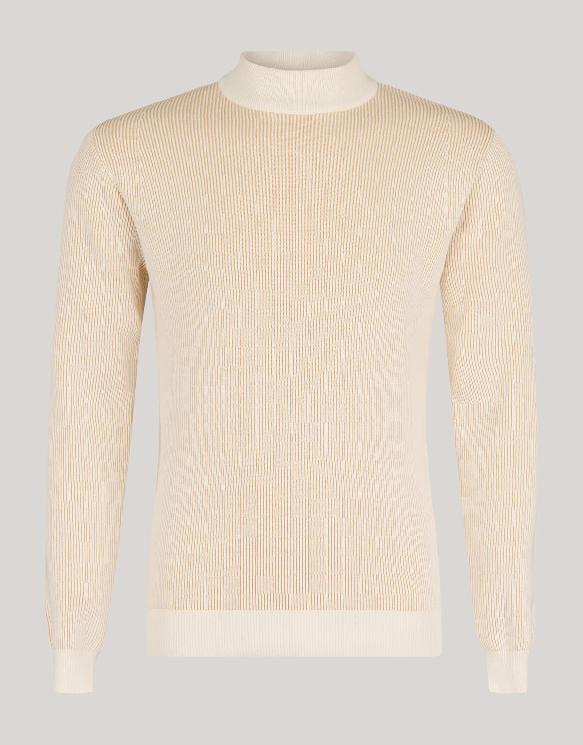 Rib Trui Gebroken Wit SHOEBY MEN