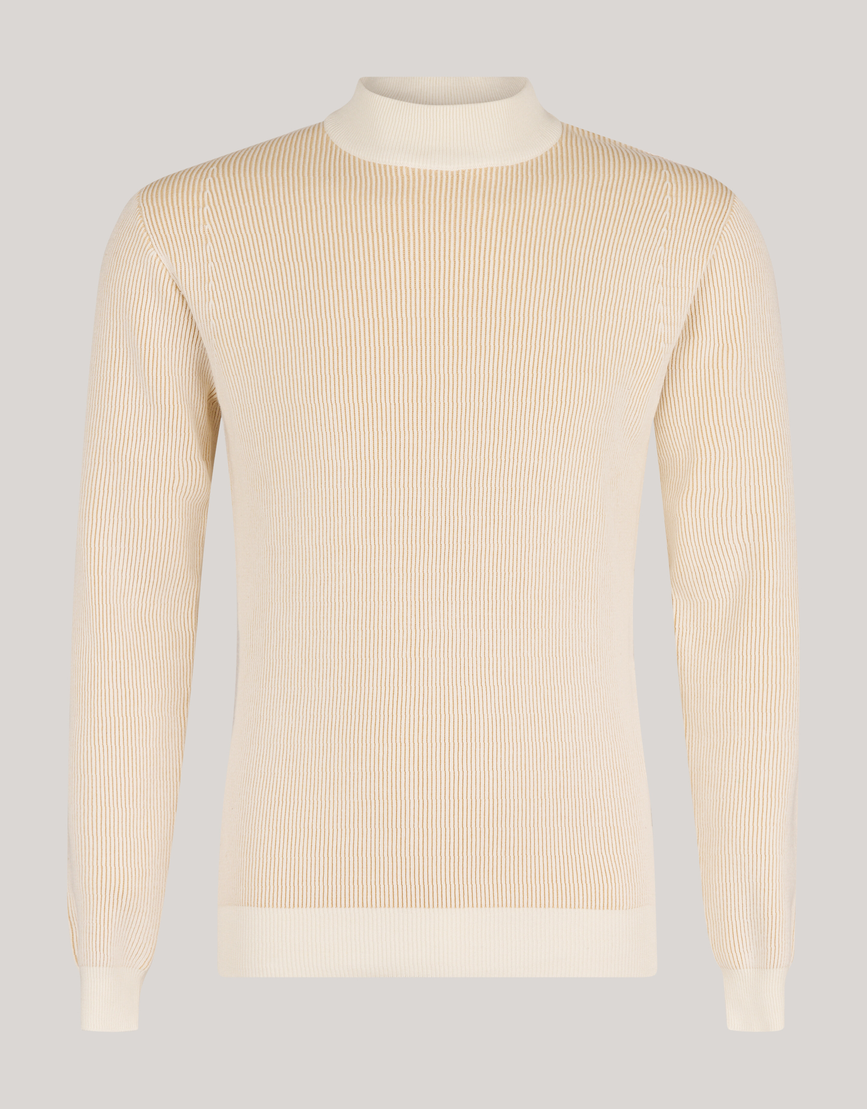 Rib Trui Gebroken Wit SHOEBY MEN