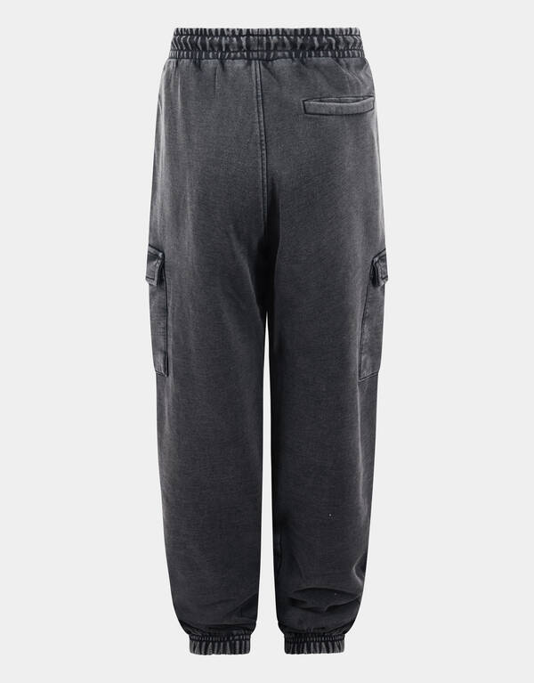 Loose Fit Cargo Broek Donkergrijs SHOEBY BOYS