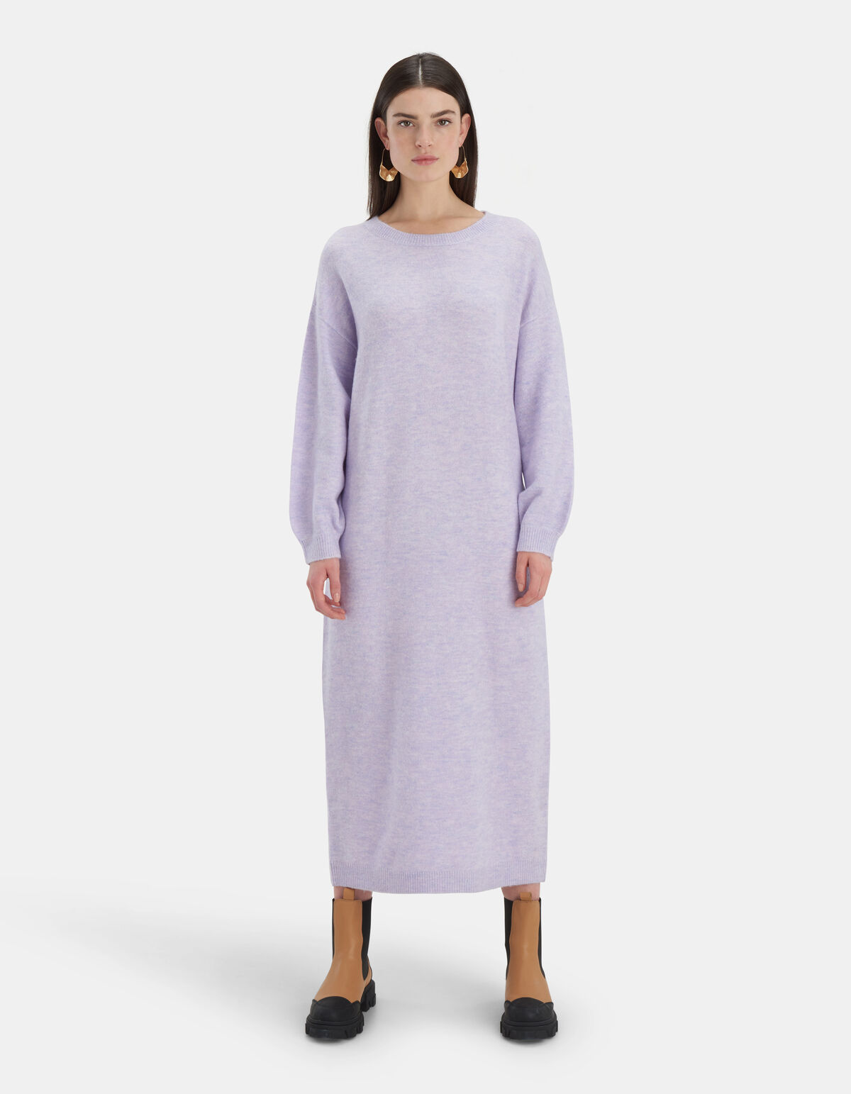 Plain Knit Jurk EKSEPT