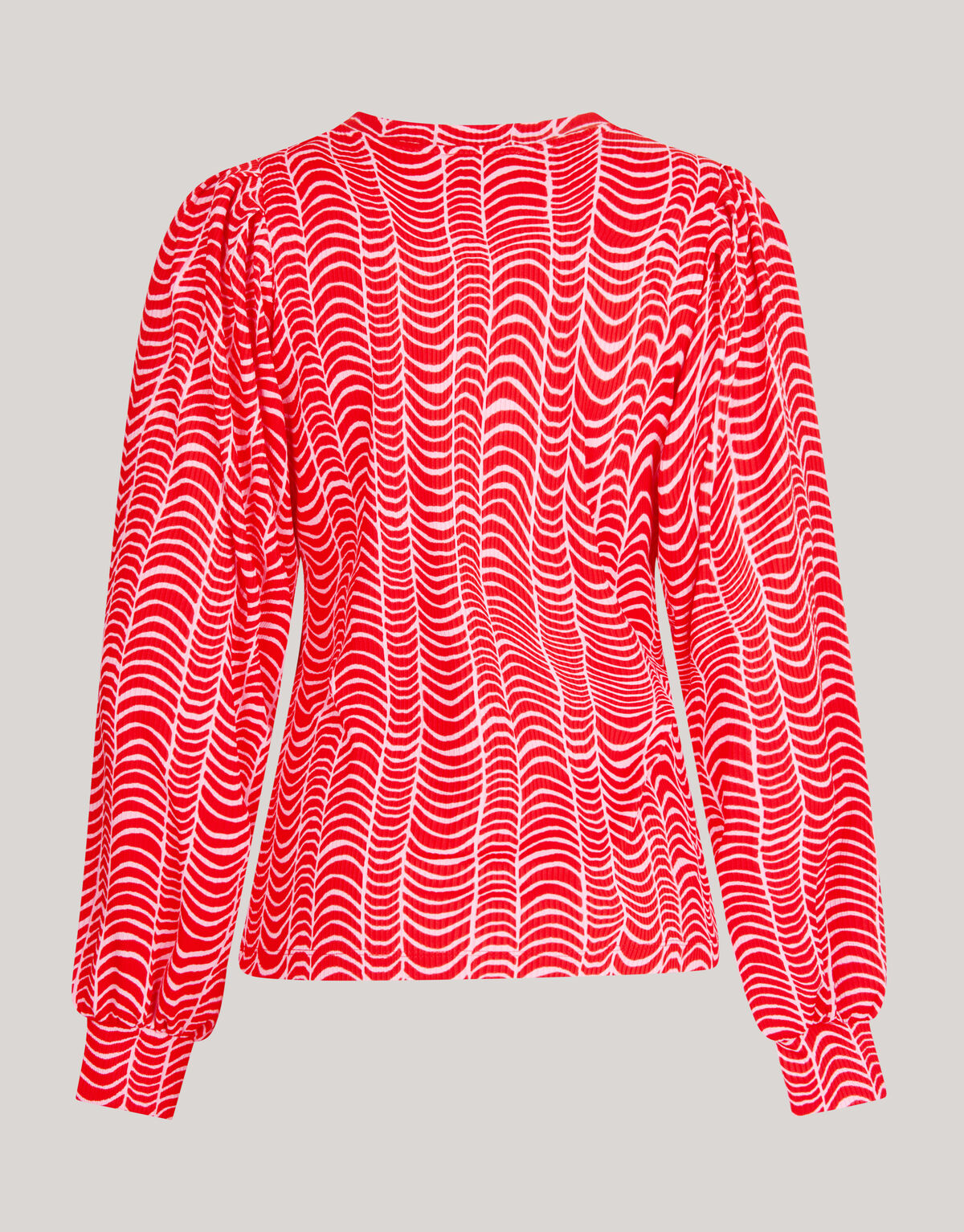 Rib Jersey Top Rood SHOEBY WOMEN